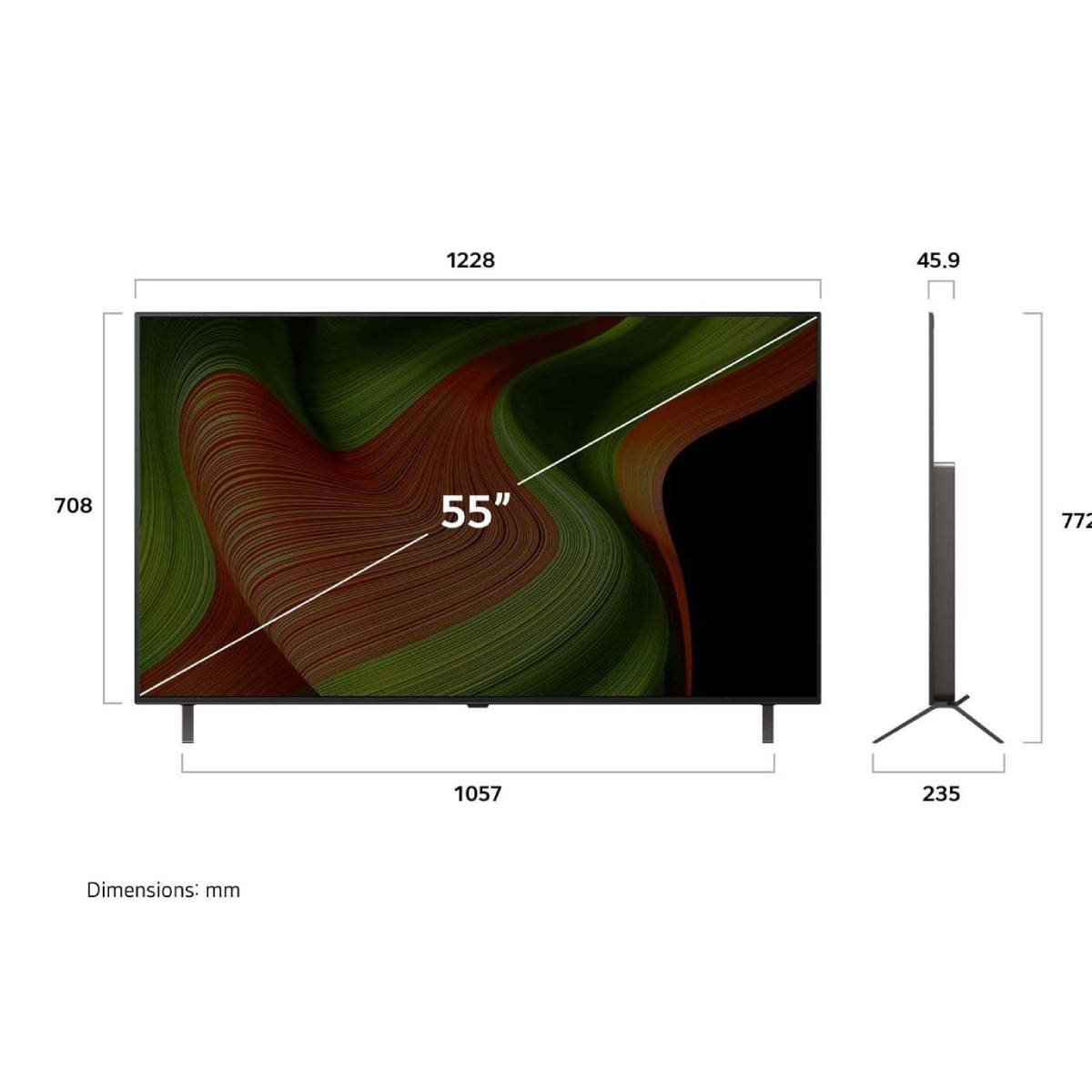 LG OLED55B56LA OLED B5 4K Smart Τηλεόραση, 55" | Lg| Image 2
