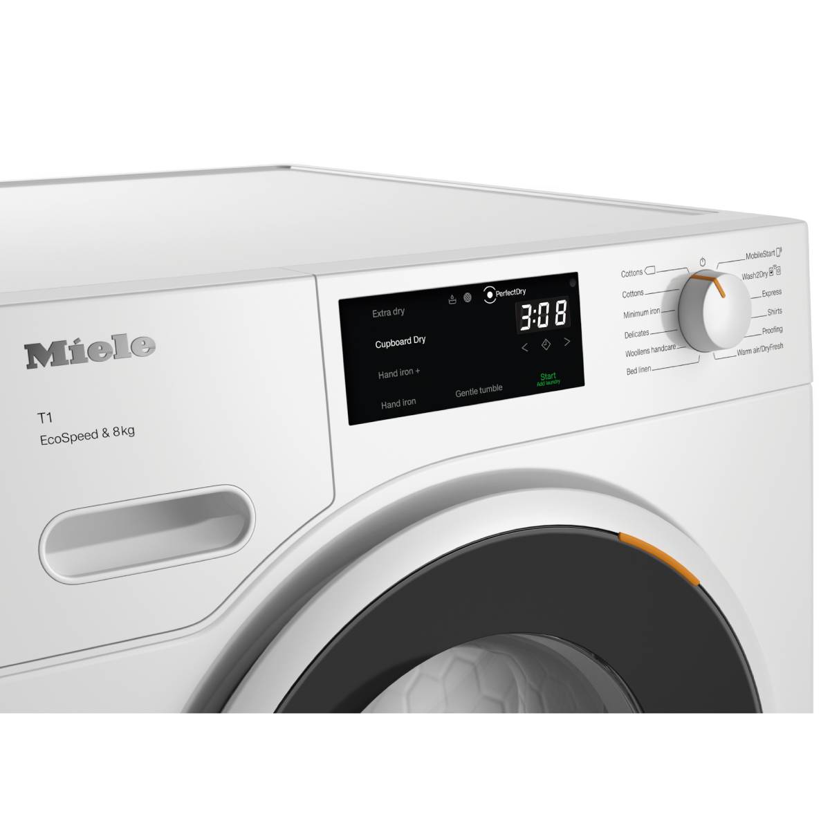 MIELE TWC 640 WP Στεγνωτήριο Ρούχων με WiFi 8 kg, Άσπρο | Miele| Image 3