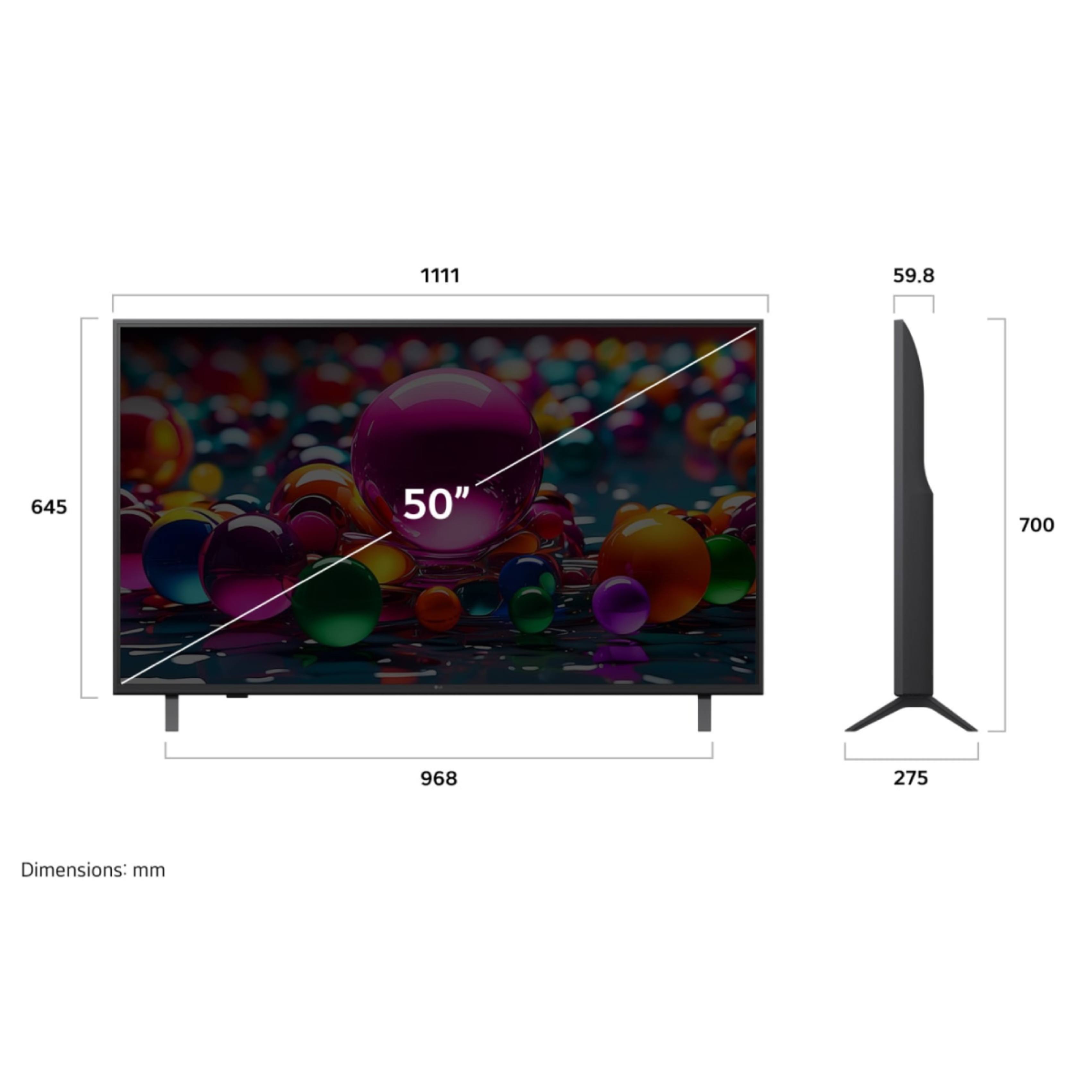 LG 50UA75006LA UHD 4K AI Smart LED Τηλεόραση, 50" | Lg| Image 2