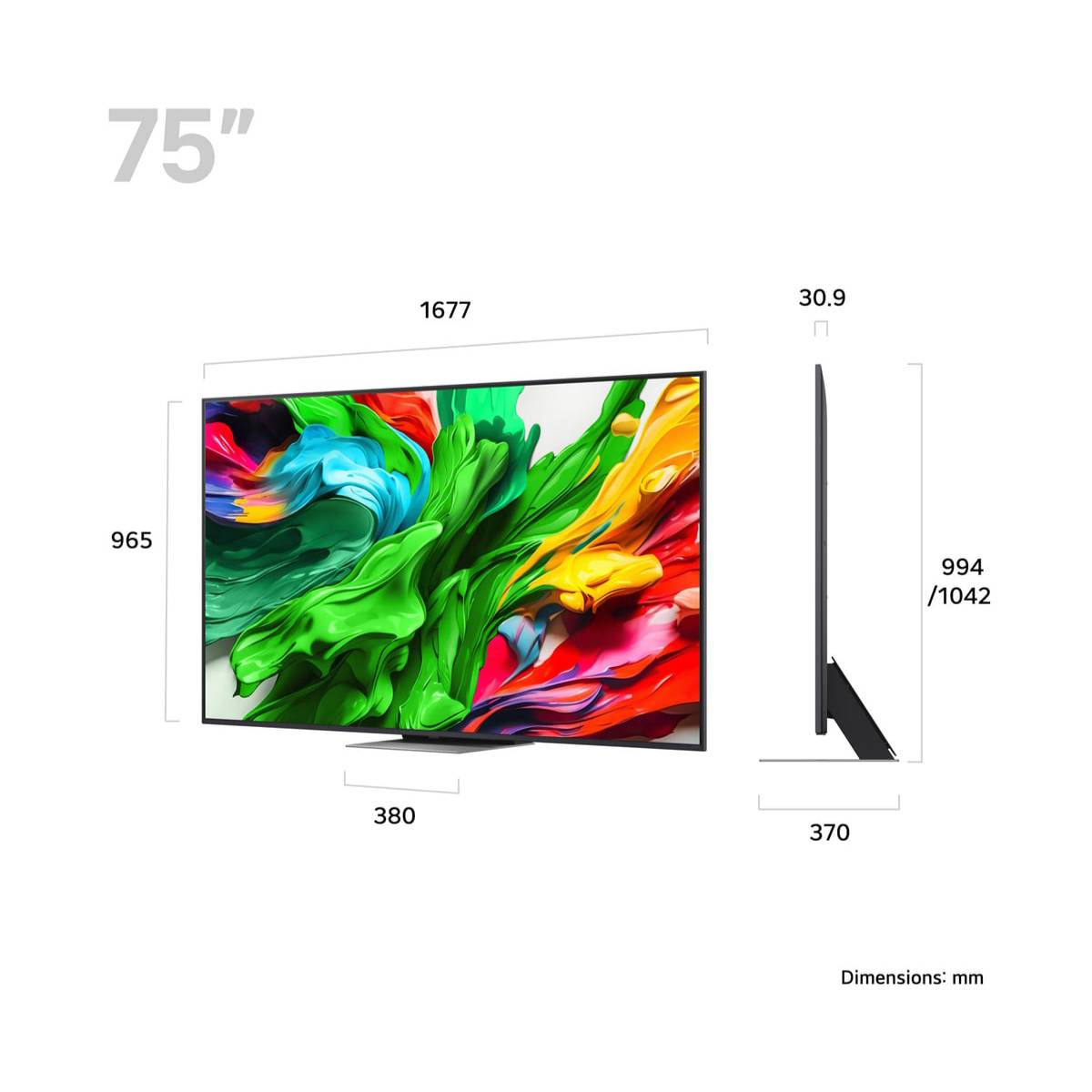 LG 75QNED87A6B QNED 4K Smart Τηλεόραση, 75" | Lg| Image 3