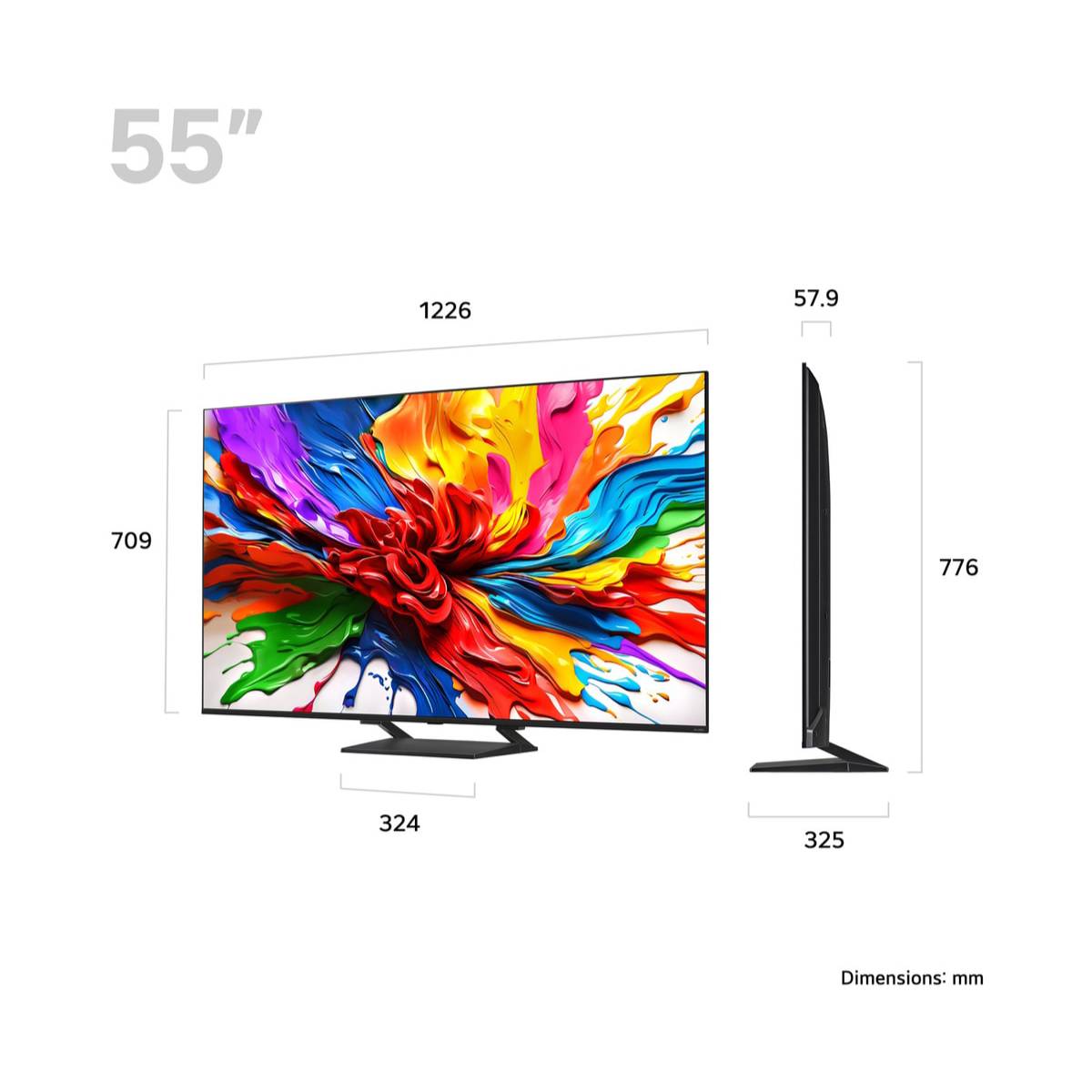 LG 55QNED93A6A QNED 4K Smart Τηλεόραση, 55" | Lg| Image 4