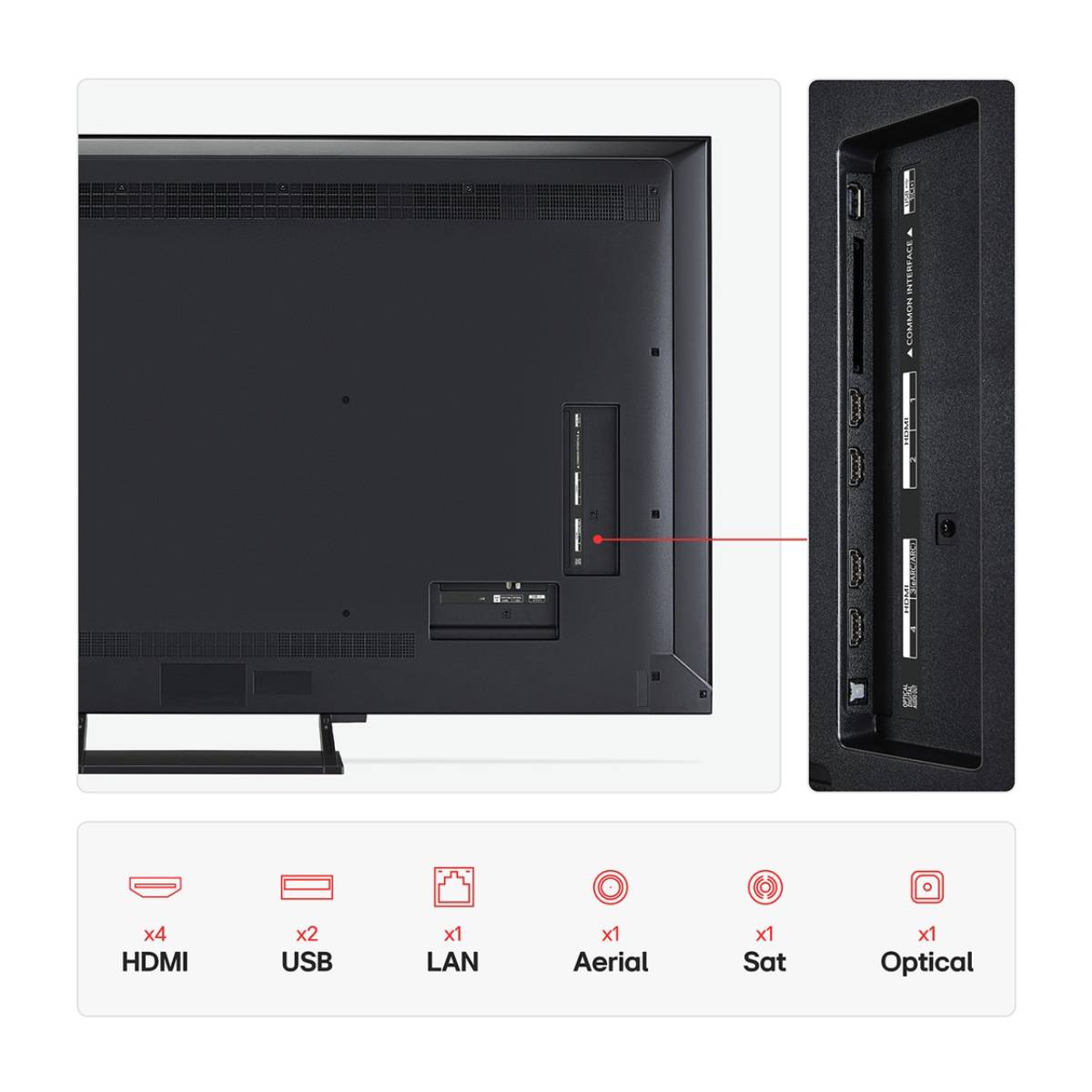 LG 65QNED93A6A QNED 4K Smart Τηλεόραση, 65" | Lg| Image 3