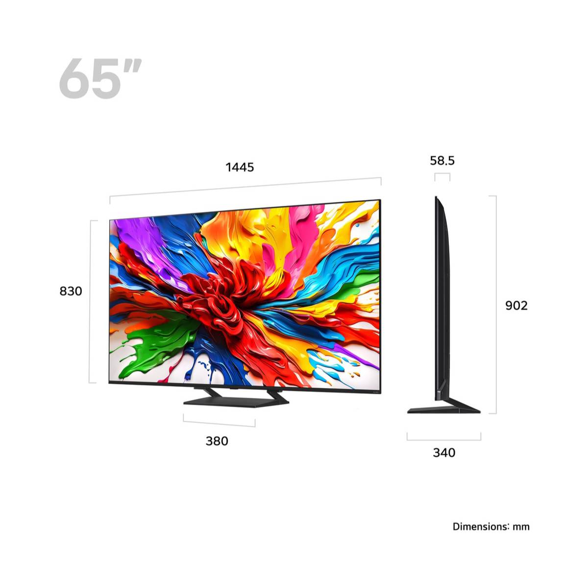 LG 65QNED93A6A QNED 4K Smart Τηλεόραση, 65" | Lg| Image 4