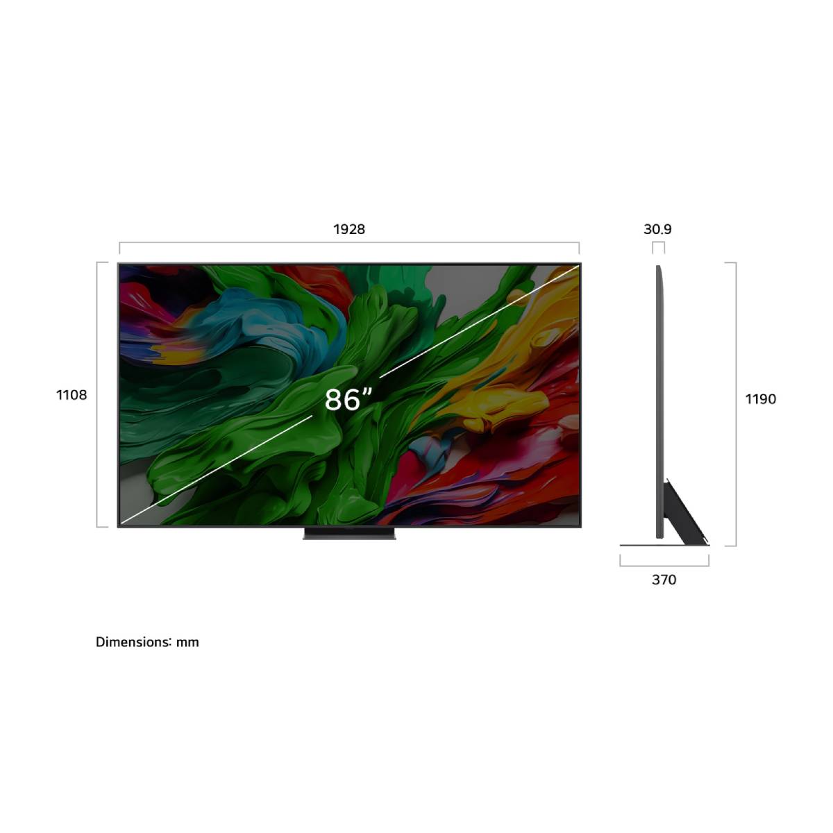 LG 86QNED86A6A QNED 4K Smart Τηλεόραση, 86" | Lg| Image 5