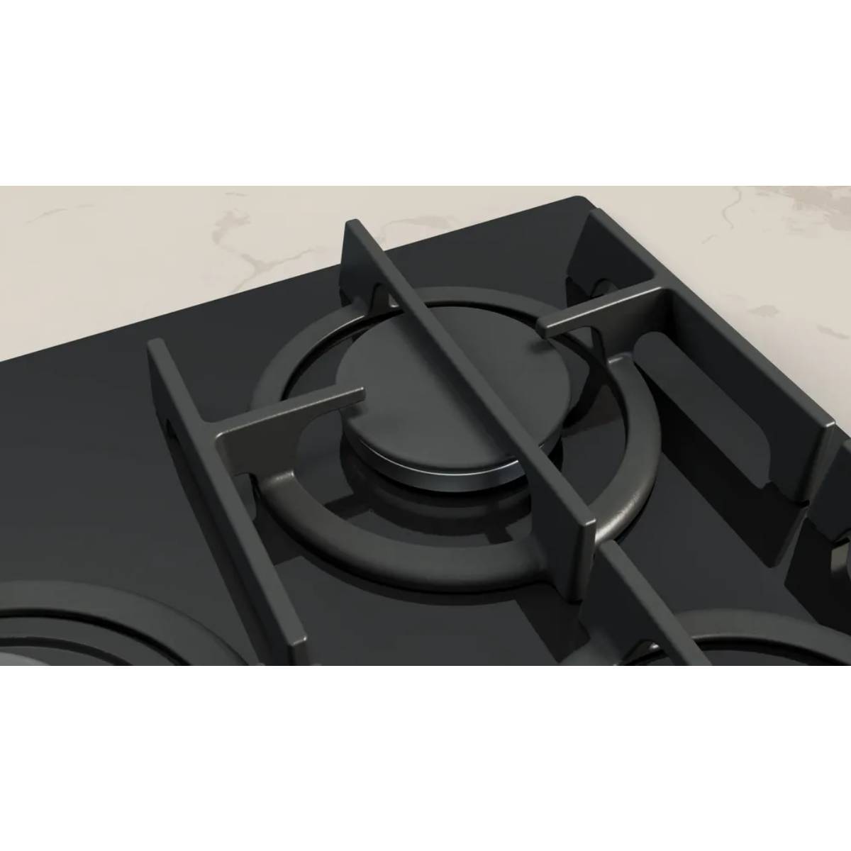 NEFF T27PIQ4S0 Γυάλινη Εστία Υγραερίου 75 cm, Μαύρο | Neff| Image 5