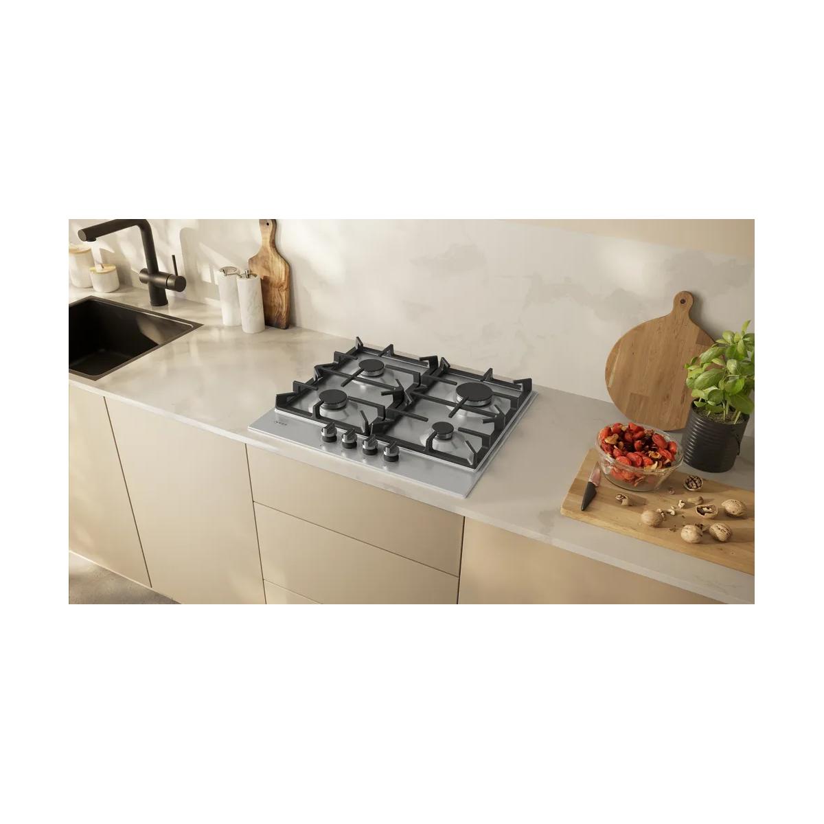 NEFF T26CIP8N0 Gas Hob 60 cm, Inox | Neff| Image 4