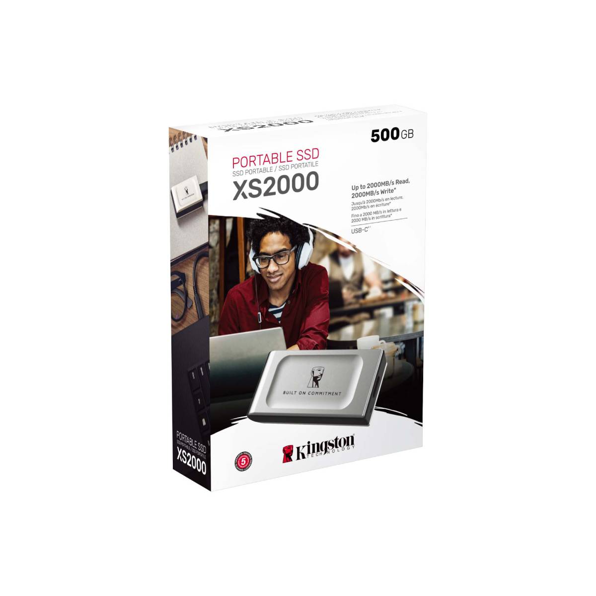 KINGSTON SXS2000/500G External SSD, 500GB | Kingston| Image 3