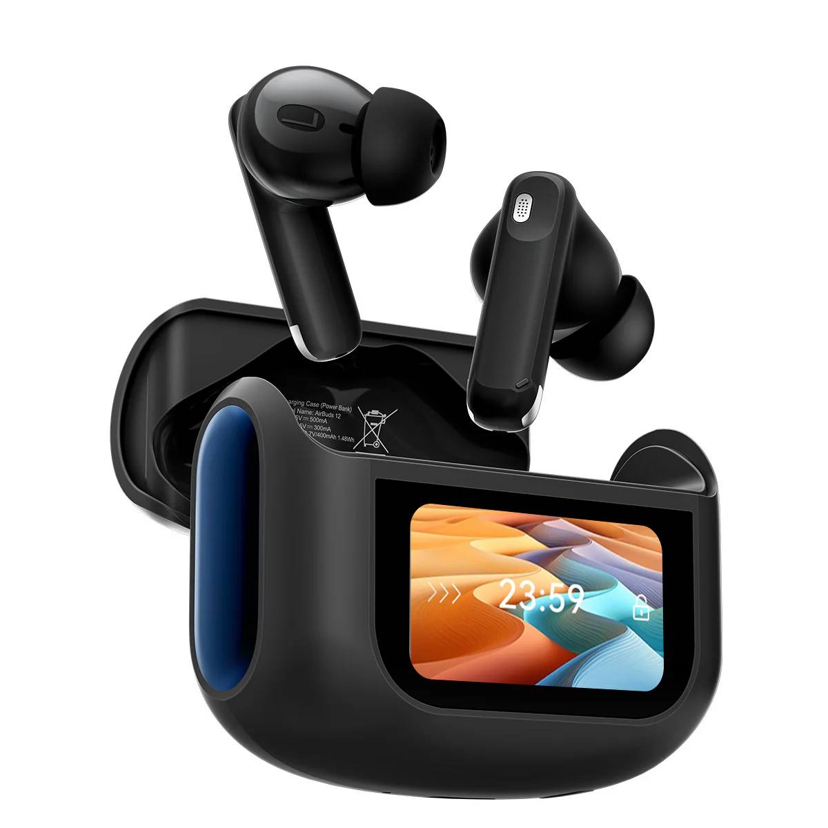 BLACKVIEW AirBuds 12 True Wireless Ακουστικά, Μαύρο product image  | image 4