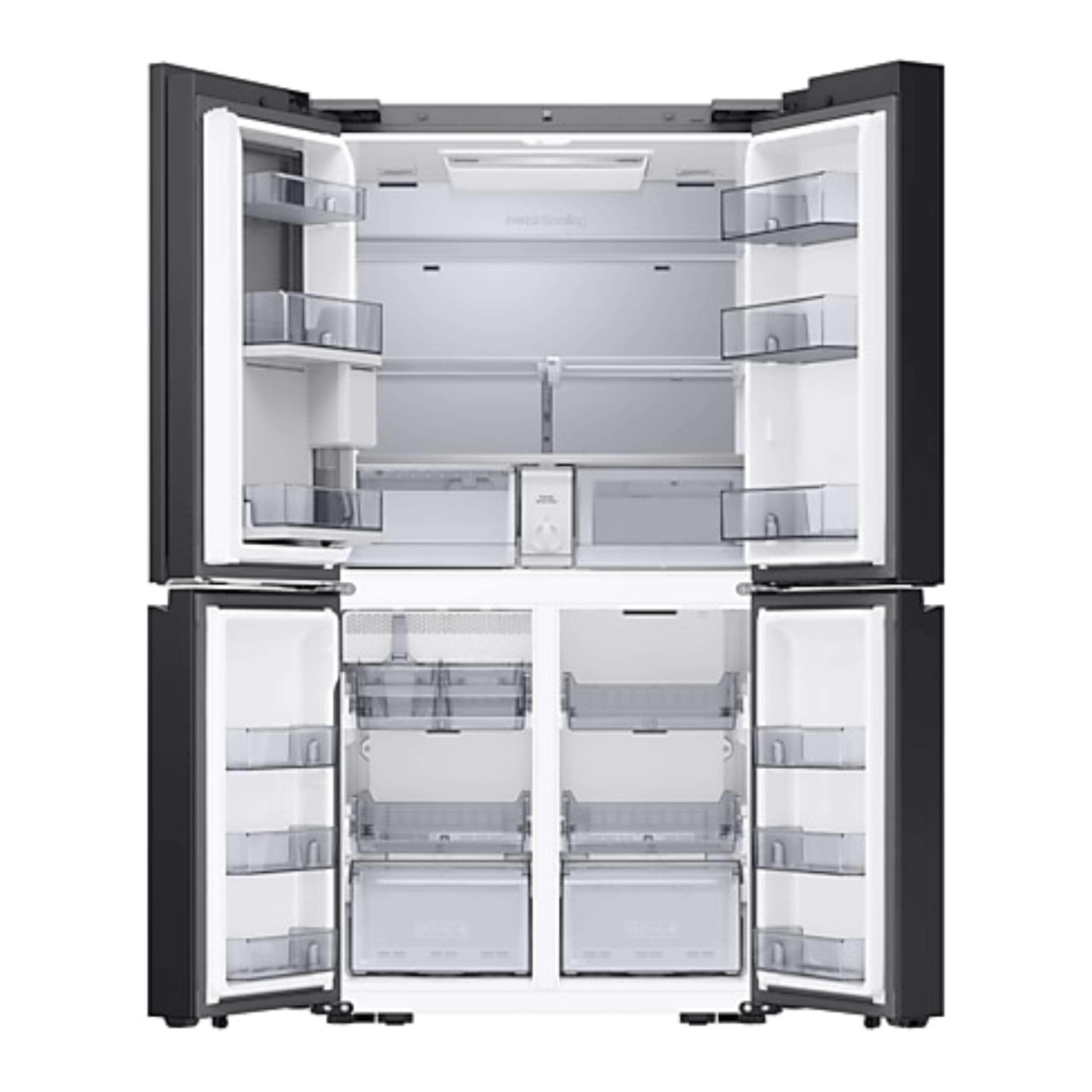 SAMSUNG RM90F67CECEF Ψυγείο Τετράπορτο με AI Home Κάμερα, Μαύρο Γυαλί  | Samsung| Image 3