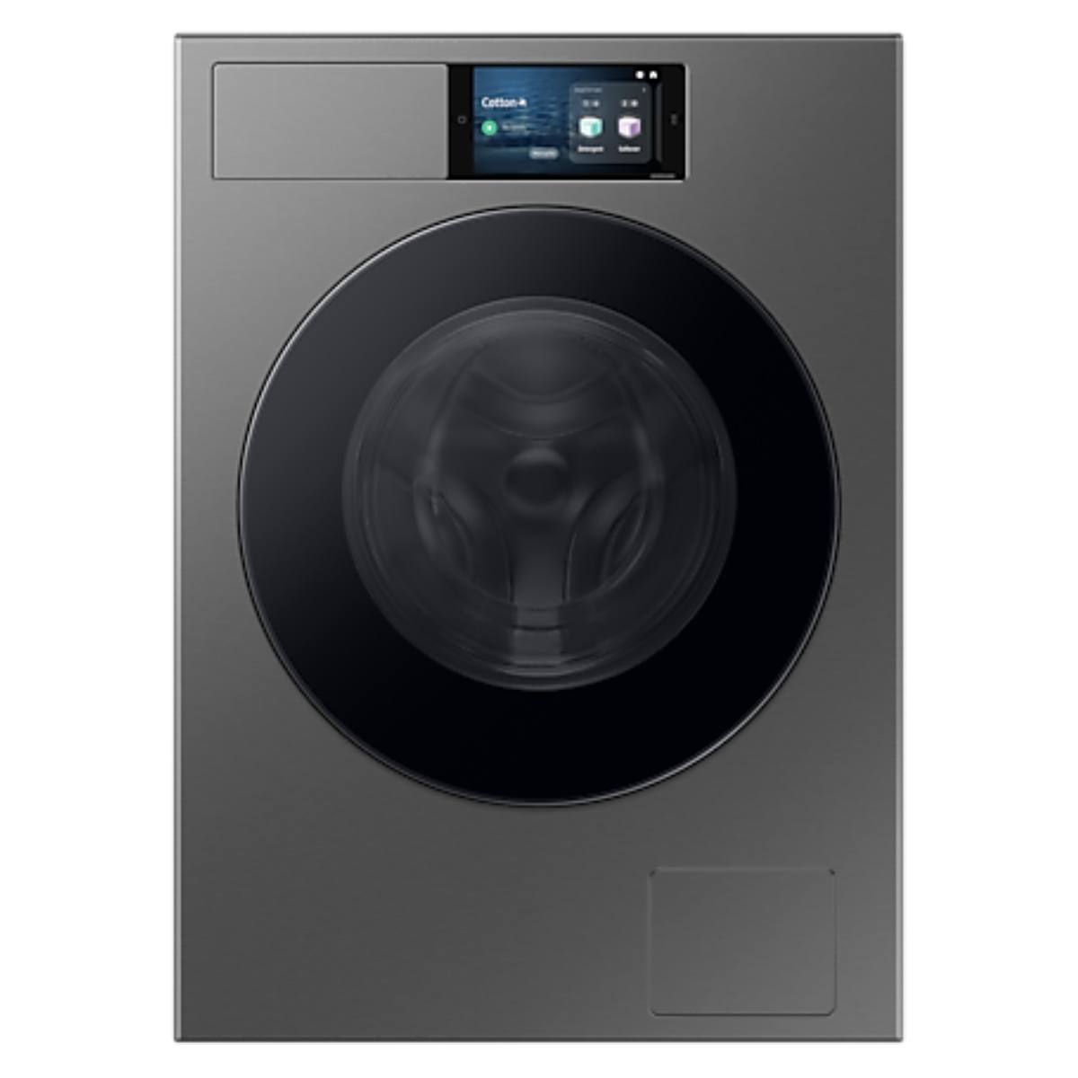 Image of suggested product: SAMSUNG WF90F09C4SU4 Πλυντήριο Ρούχων με Ατμό 9 kg, Inox Ασημί/Μαύρο