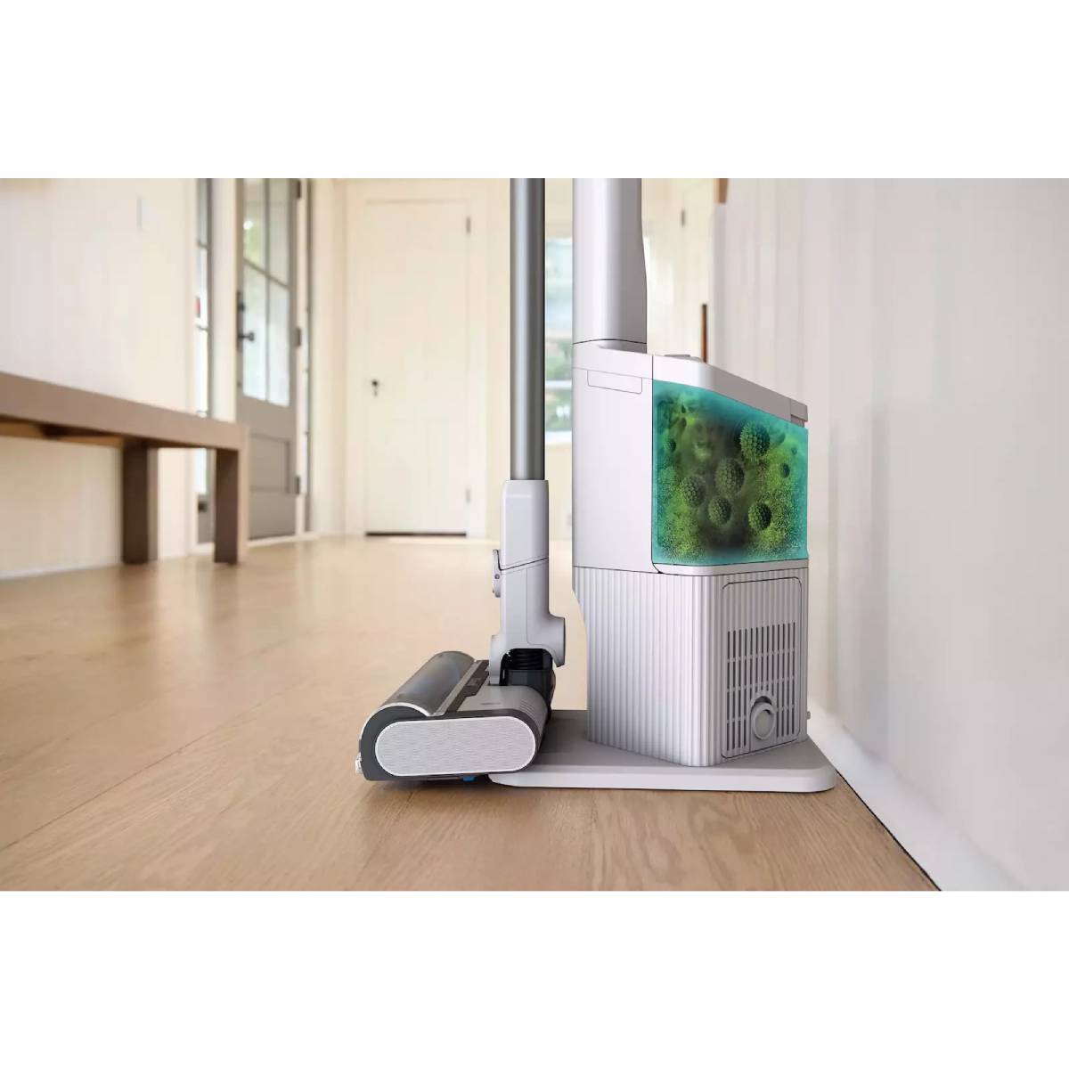 SHARK BU3521EU Cordless Stick Vacuum with Auto Empty System, White | Shark| Image 7