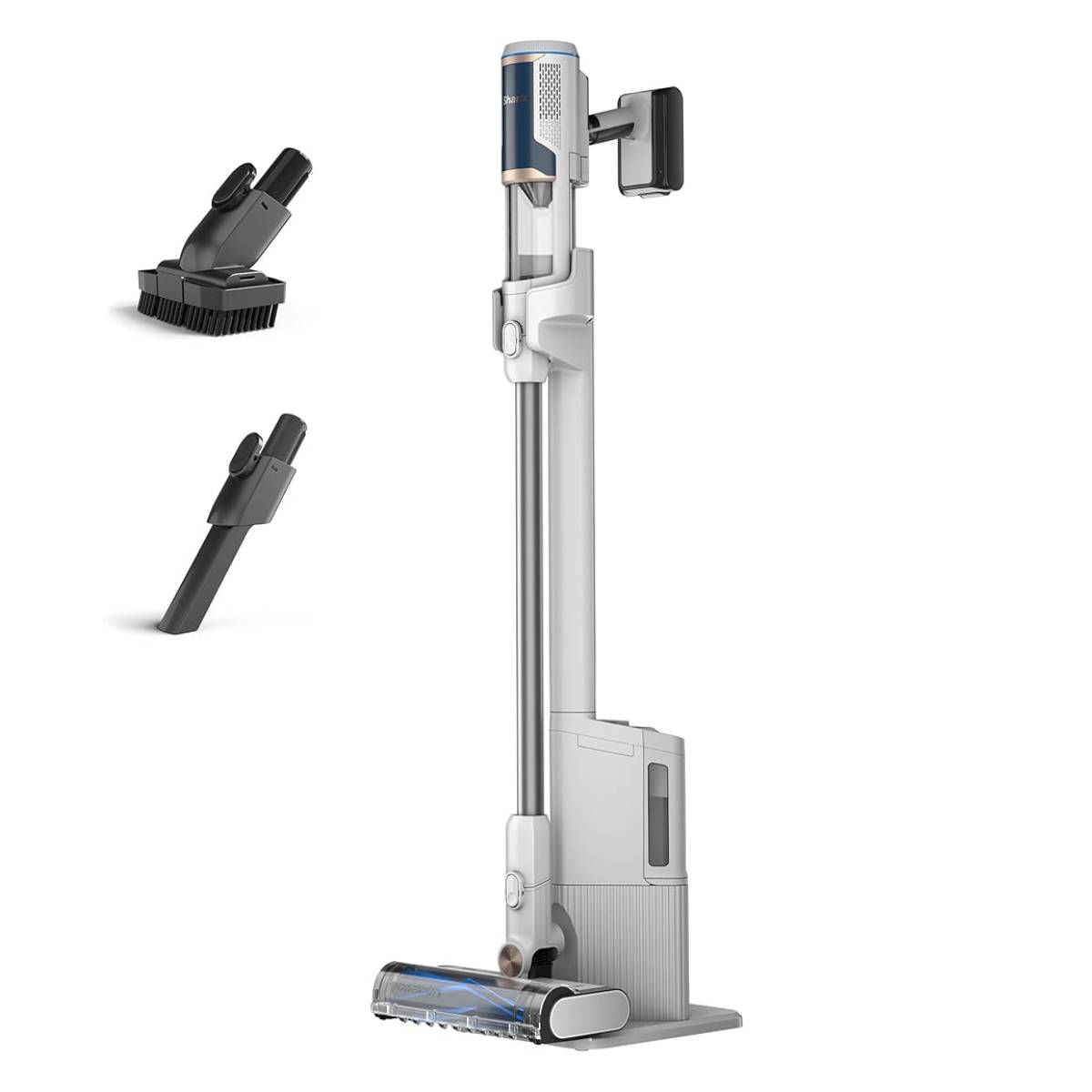 SHARK BU3521EU Cordless Stick Vacuum with Auto Empty System, White | Shark| Image 1