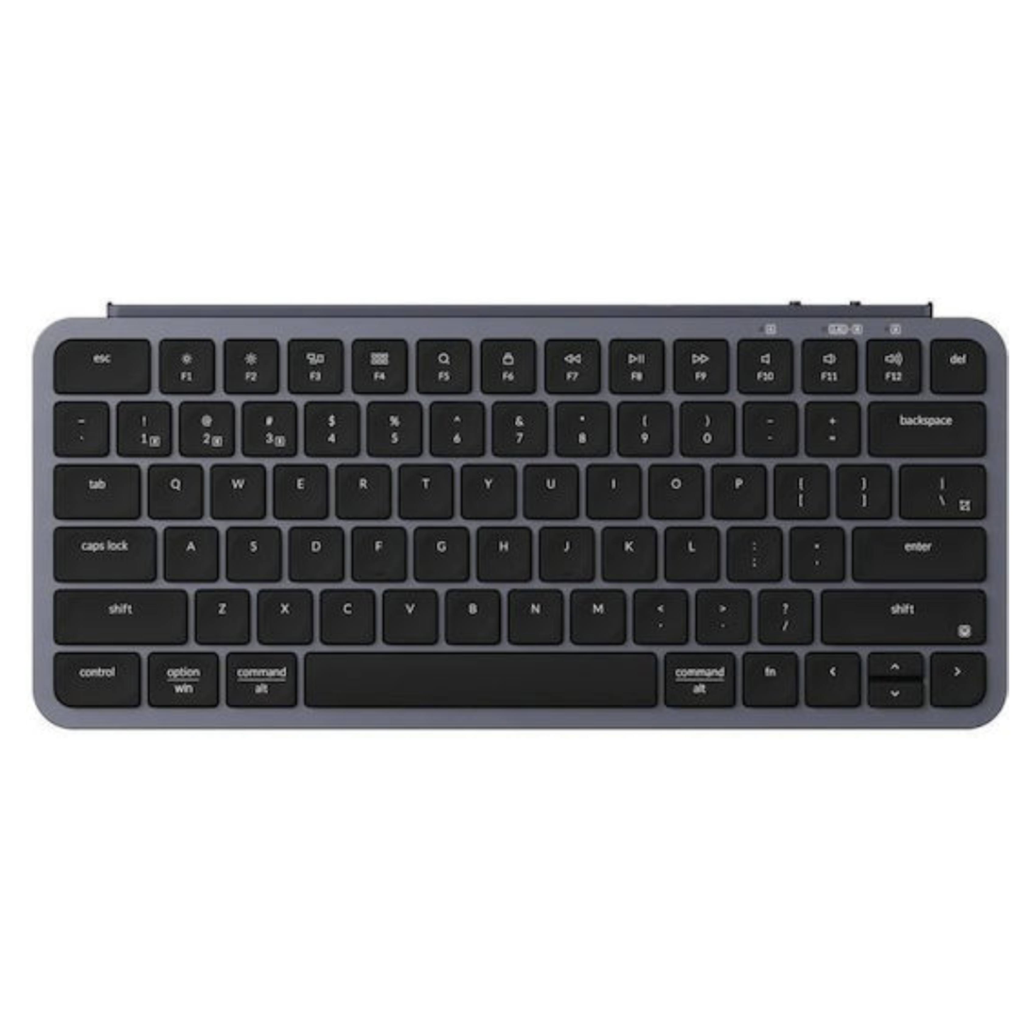 KEYCHRON B1P-K1 Pro Ultra Slim Wireless Keyboard, Gray  | Keychron| Image 1