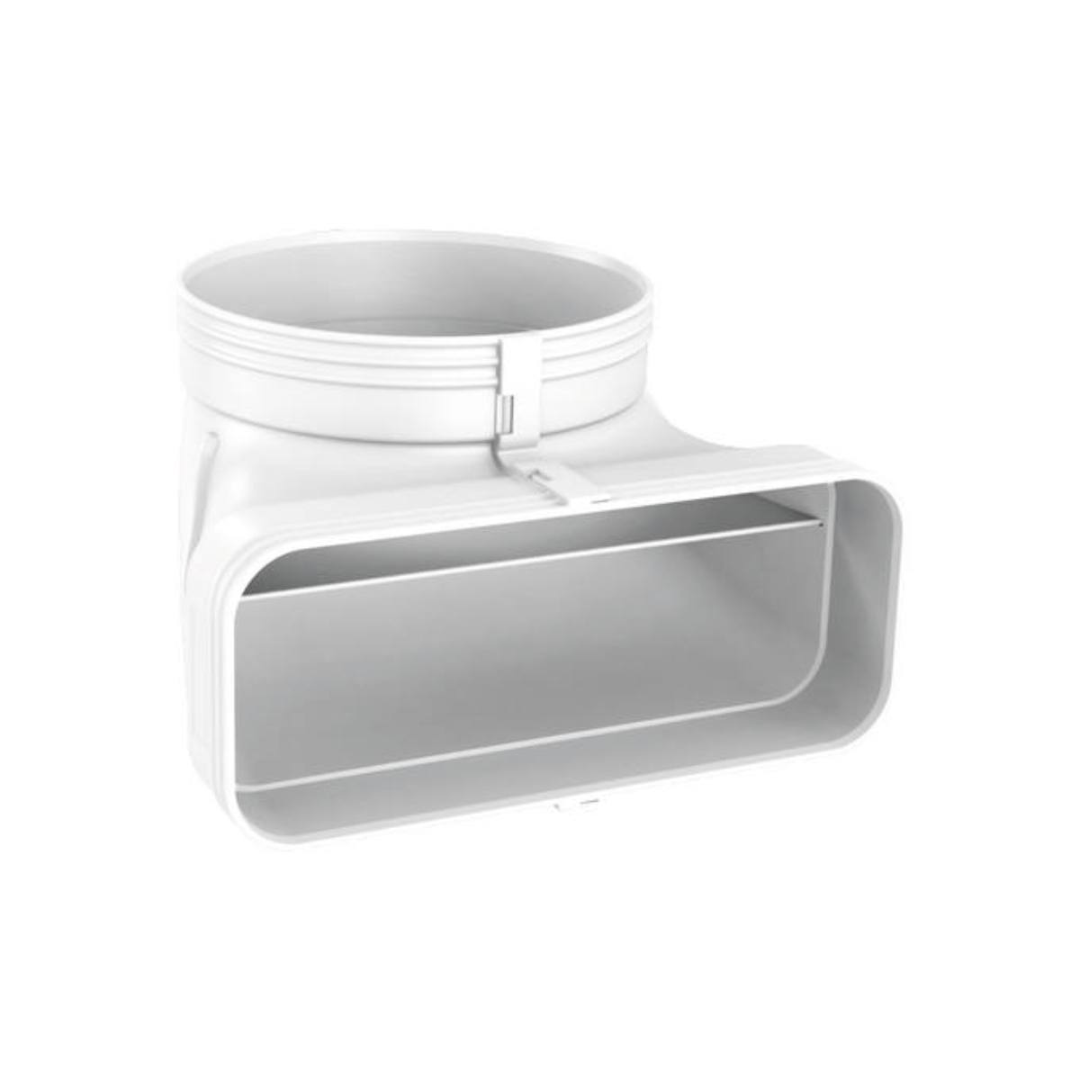 Image of suggested product: MIELE DFK-AK90 Προσαρμογέας από Ορθογώνιο Επίπεδο σε Στρογγυλό Αεραγωγό 90°