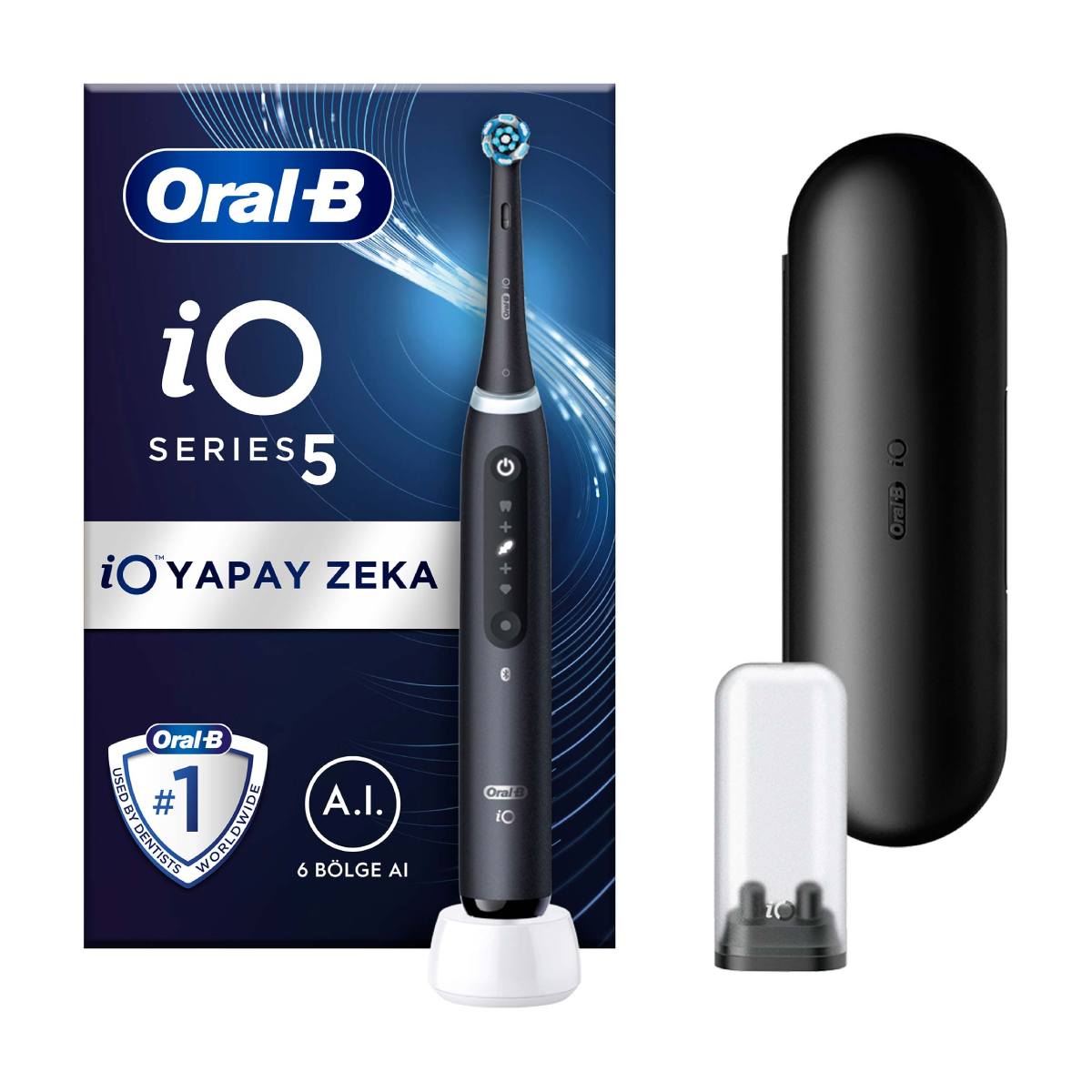 Image of suggested product: BRAUN IO5 Ηλεκτρική Οδοντόβουρτσα Oral-B iO 5, Μαύρο