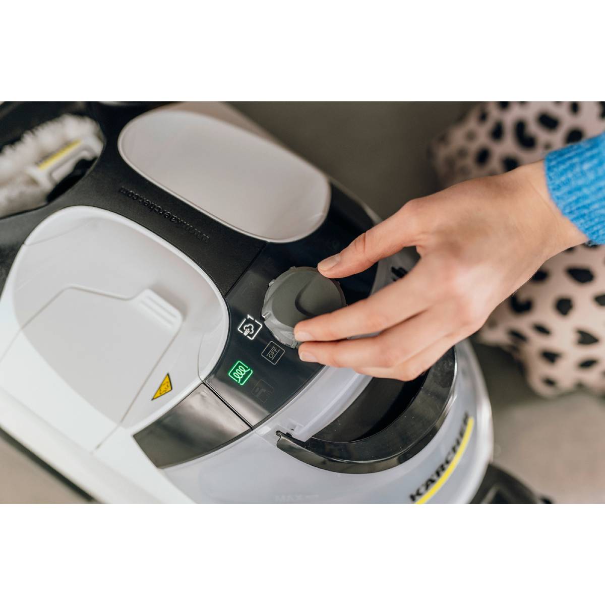 KARCHER SC5 EasyFix Iron Plug Ατμοκαθαριστής με Δυνατότητα Σύνδεσης Σίδερου Ατμού, Άσπρο | Karcher| Image 6