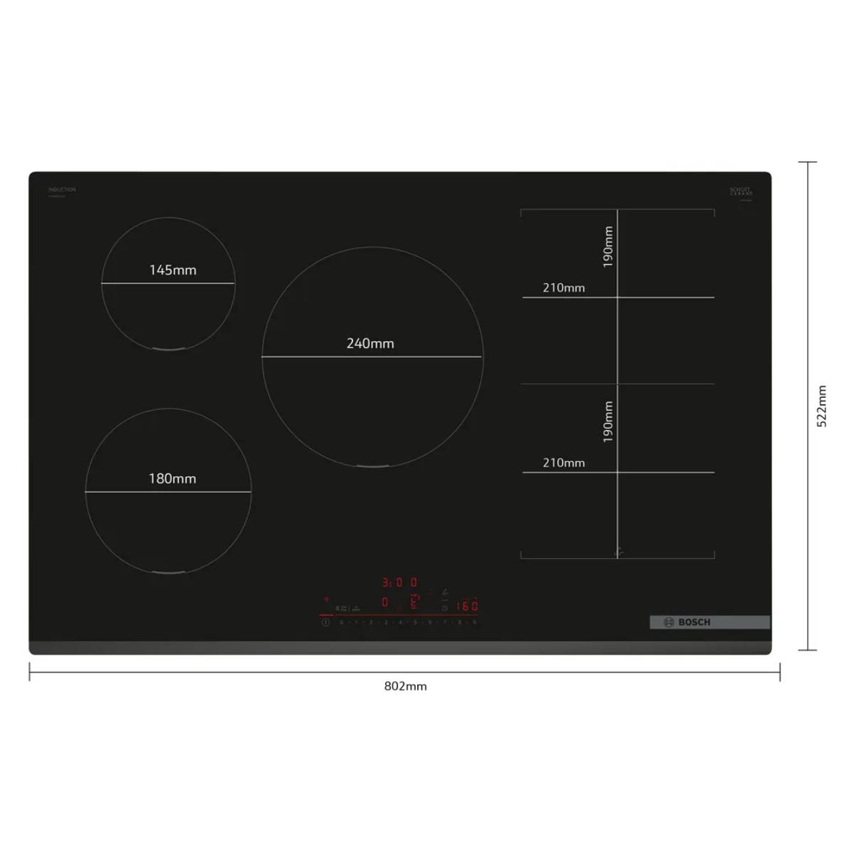 BOSCH PVW831HC1E Επαγωγική Εστία 3+Flex | Bosch| Image 3