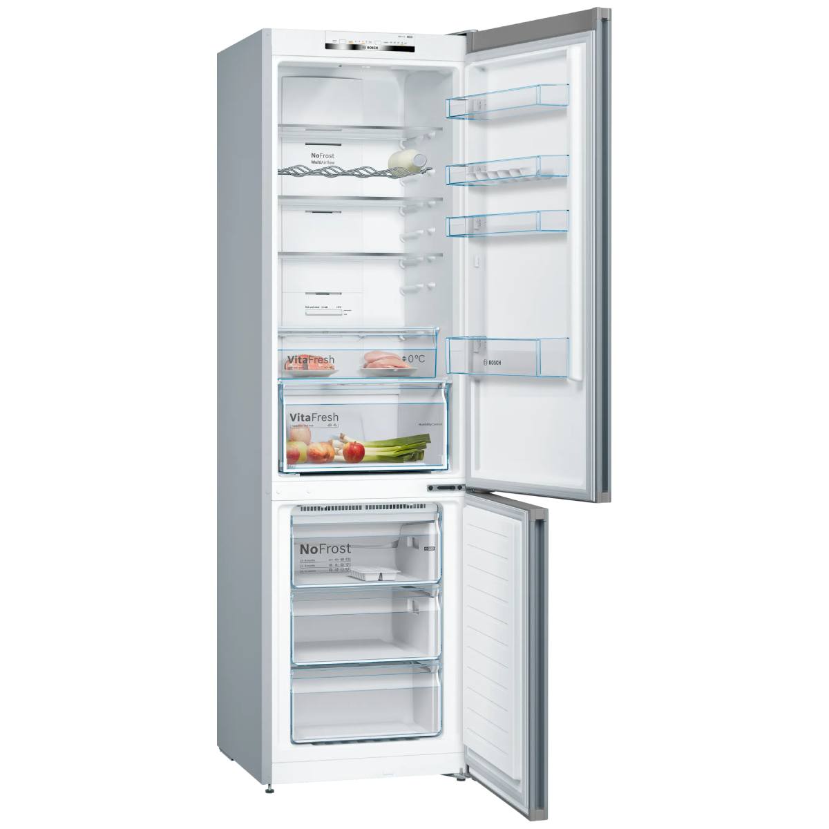 BOSCH KGN39VIDB Ψυγείο με Κάτω Θάλαμο, Inox  | Bosch| Image 2