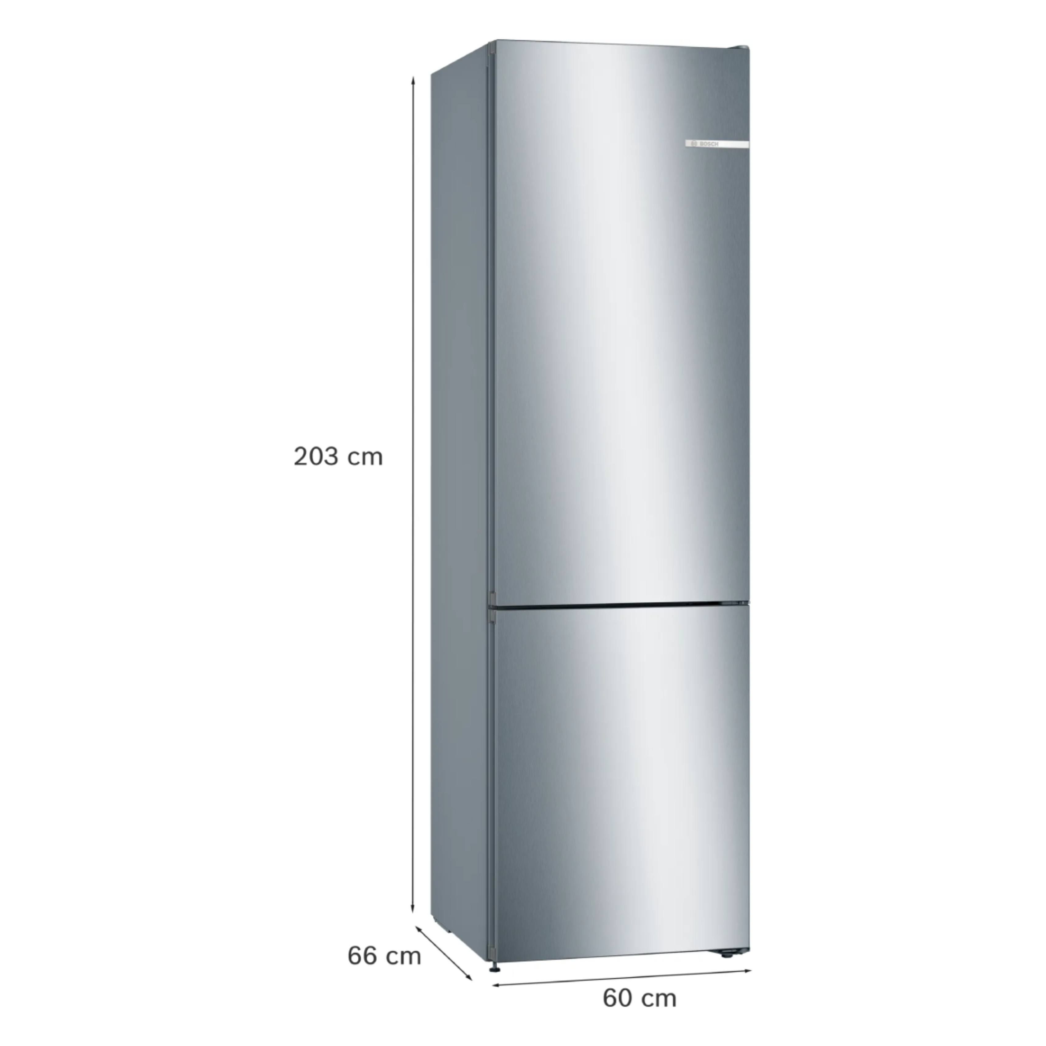 BOSCH KGN39VIEB Refrigerator with Bottom Freezer, Brushed Steel Inox  | Bosch| Image 5
