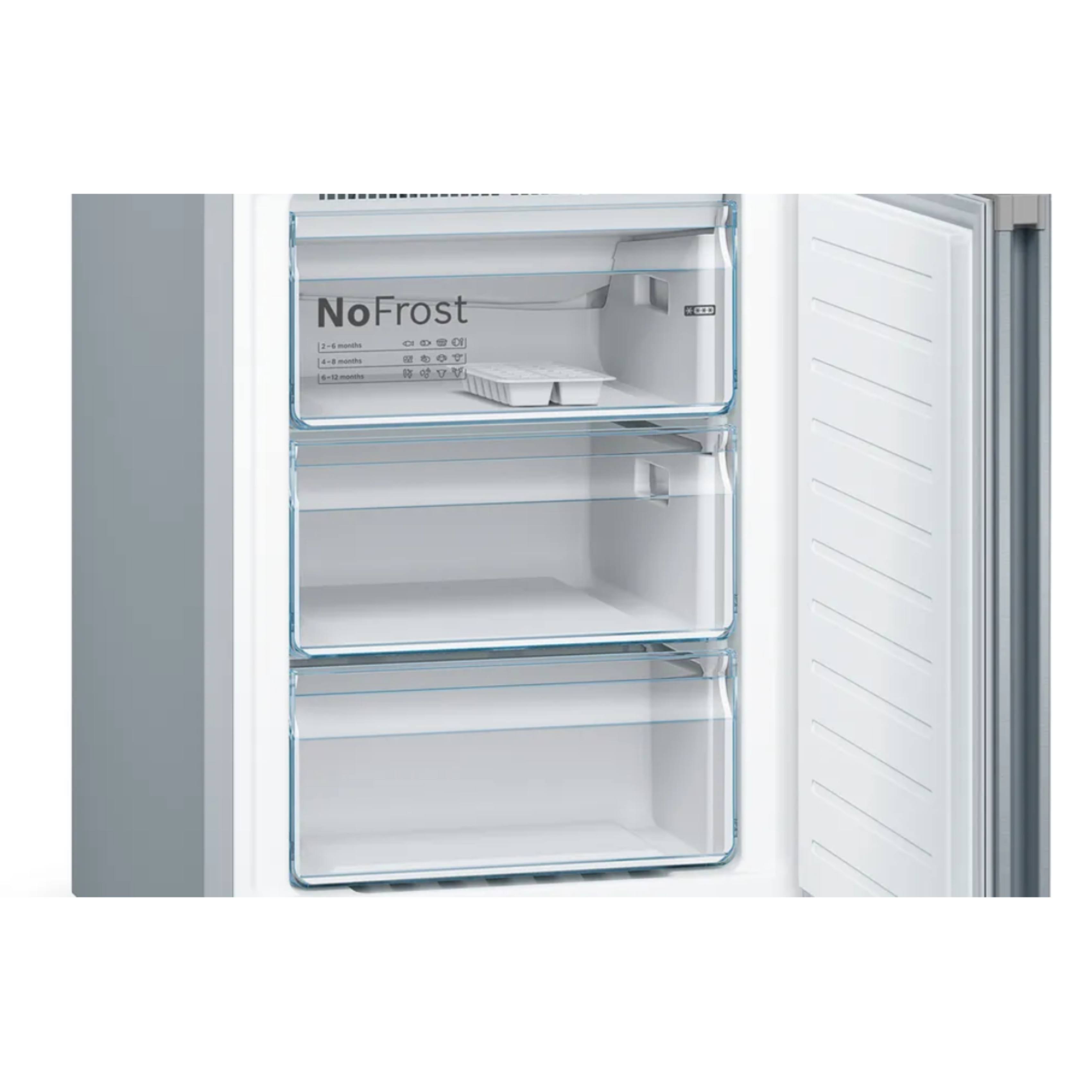 BOSCH KGN39VIEB Refrigerator with Bottom Freezer, Brushed Steel Inox  | Bosch| Image 4