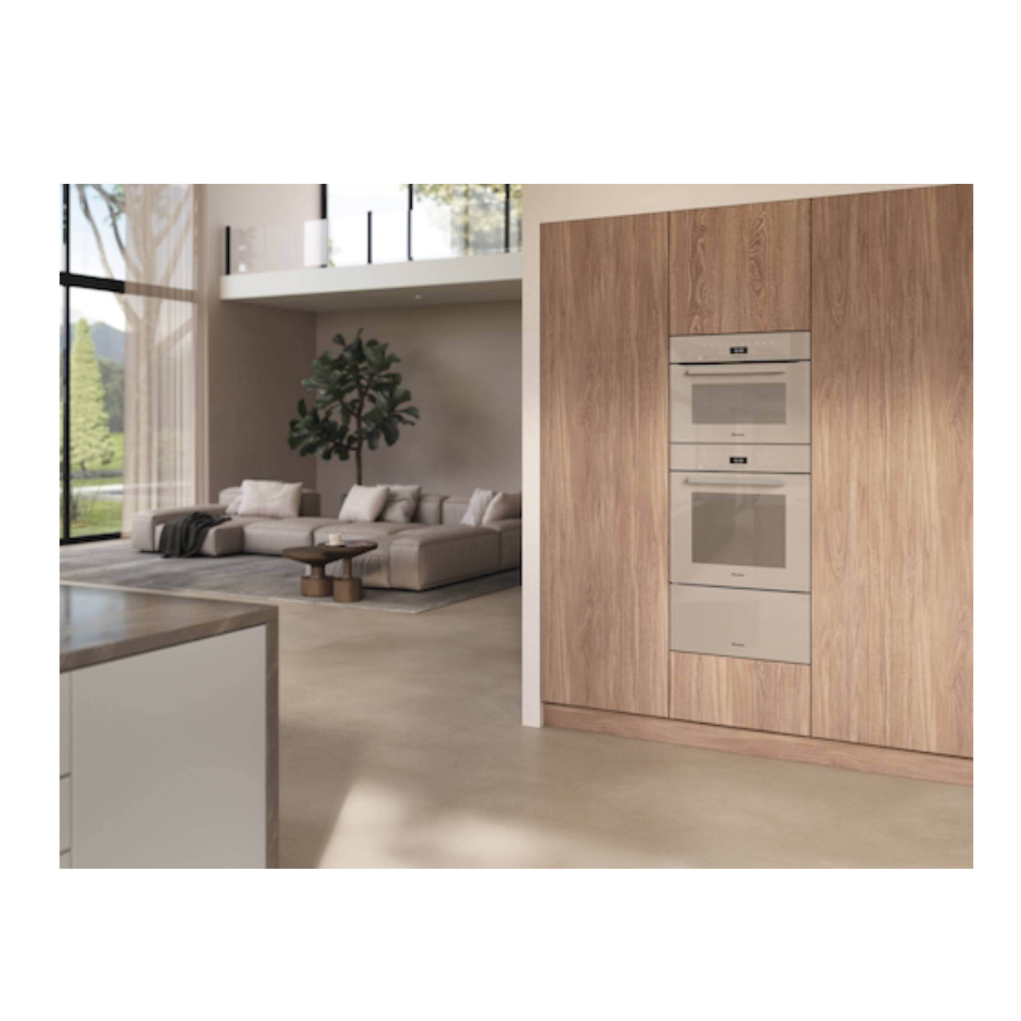 MIELE H 7440 BM Εντοιχιζόμενος Συνδυαστικός Φούρνος με Λειτουργία Μικροκυμμάτων 45cm, Μπεζ Περλέ | Miele| Image 3
