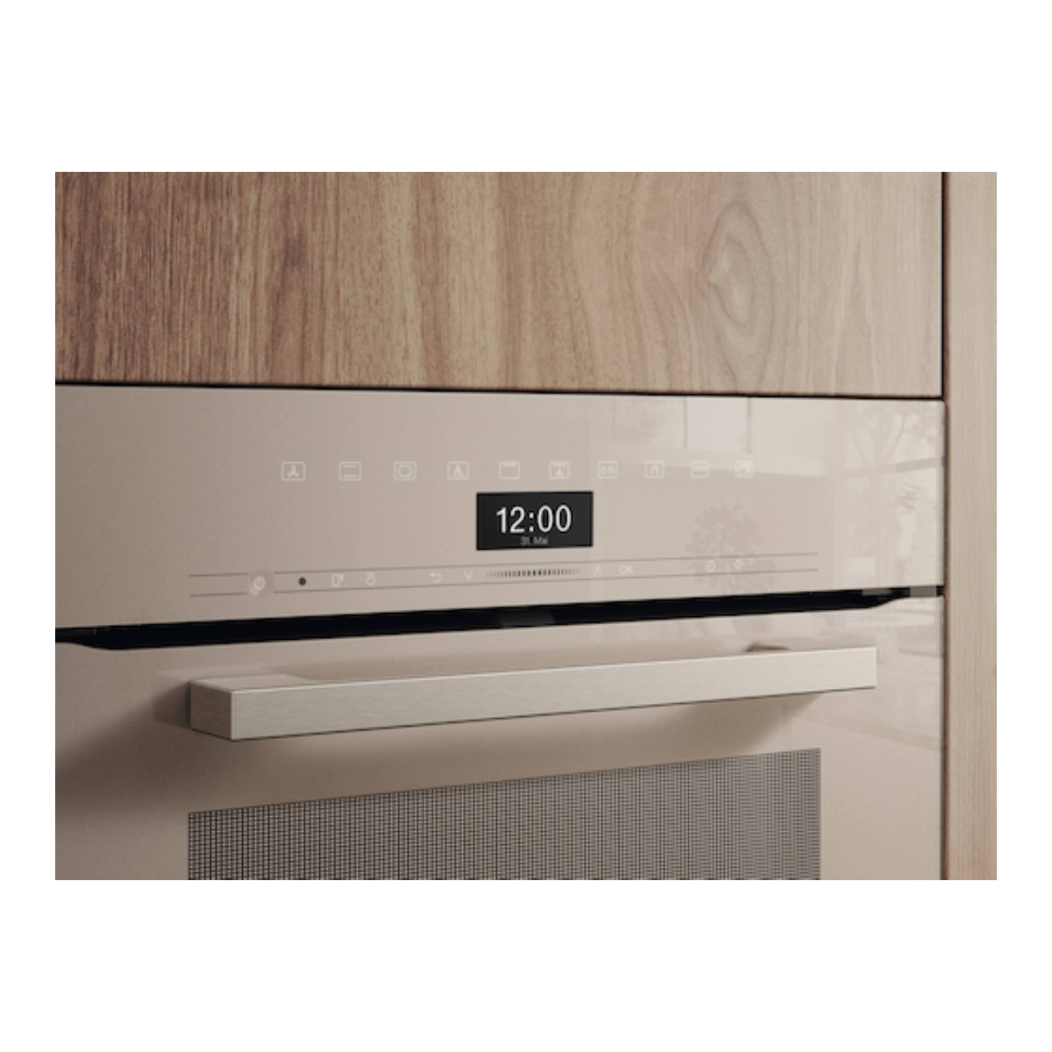 MIELE H 7464 BP Εντοιχιζόμενος Φούρνος Ατμού με Πυρόλυση 76 Λίτρα, Μπεζ Περλέ | Miele| Image 2