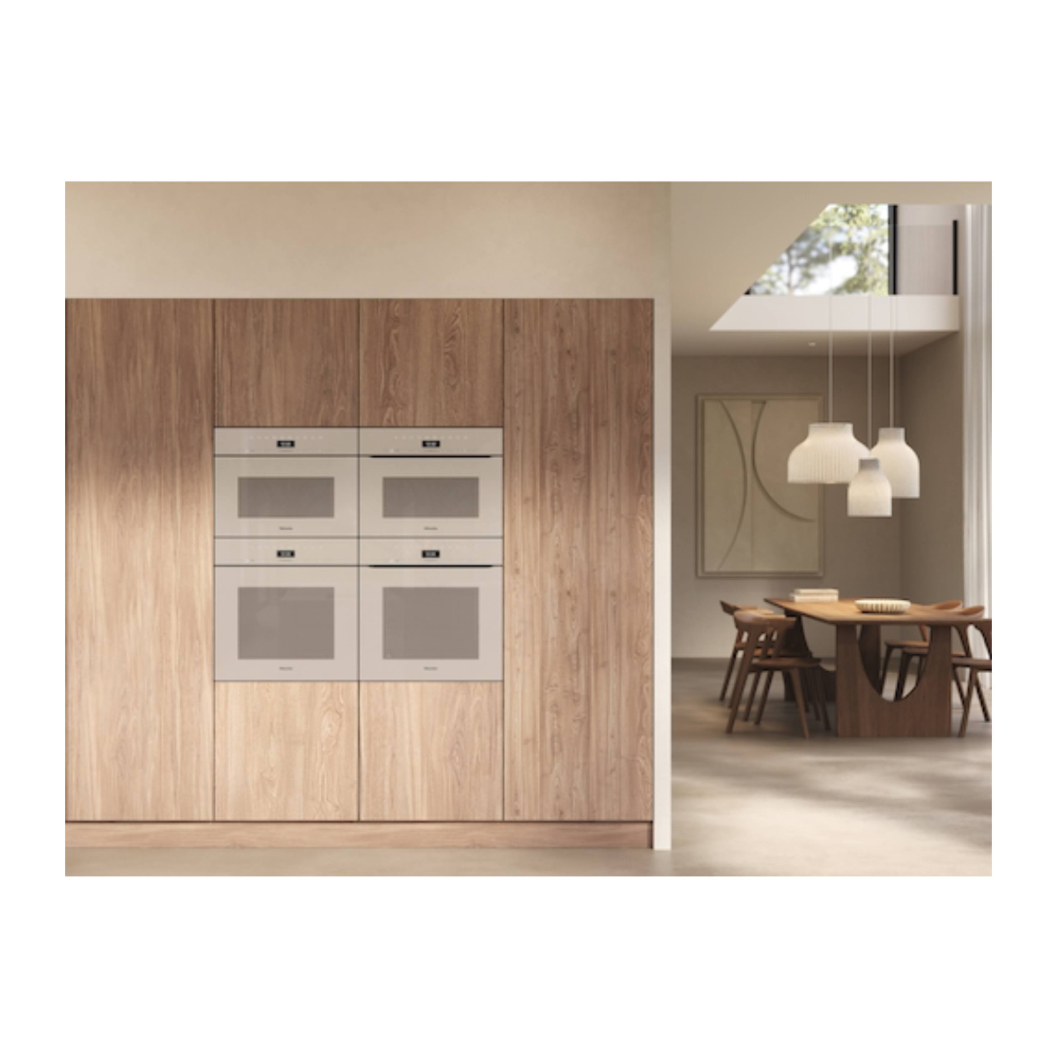 MIELE DG 7440 Εντοιχιζόμενος Φούρνος Ατμού με Υδρόλυση 45 cm, Μπεζ Περλέ  | Miele| Image 2