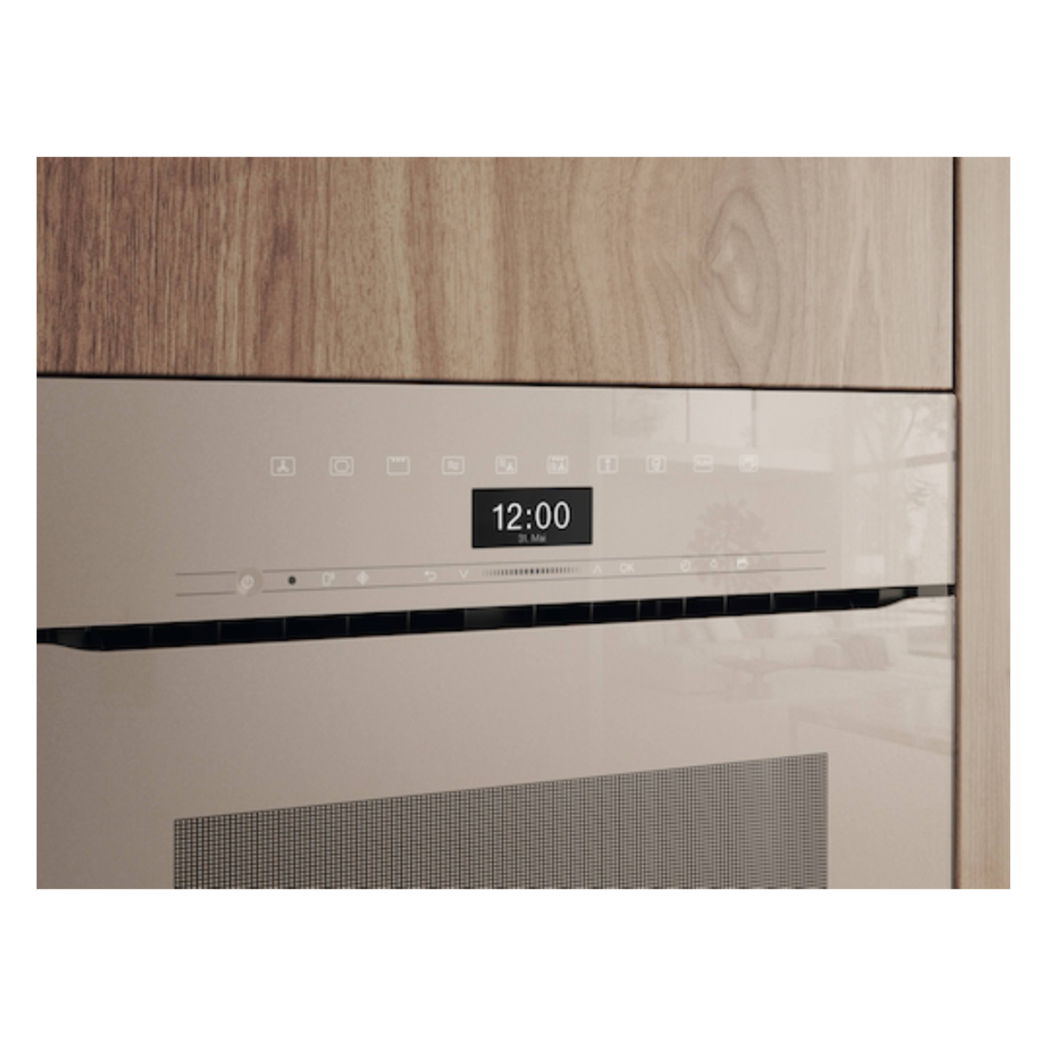 MIELE H 7440 BMX Εντοιχιζόμενος Συνδυαστικός Φούρνος με Λειτουργία Μικροκυμμάτων 45cm, Μπεζ Περλέ | Miele| Image 2