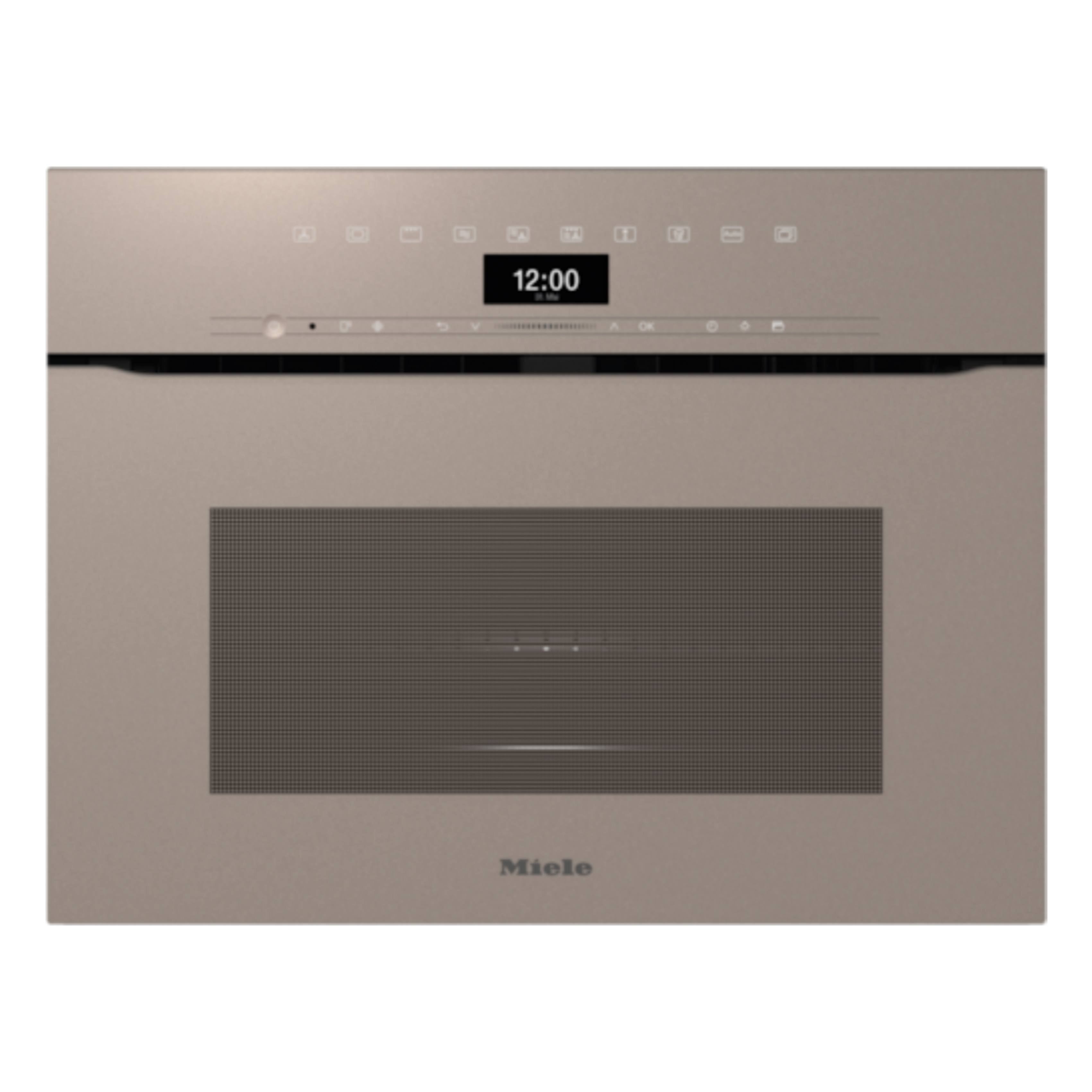MIELE H 7440 BMX Εντοιχιζόμενος Συνδυαστικός Φούρνος με Λειτουργία Μικροκυμμάτων 45cm, Μπεζ Περλέ | Miele| Image 1