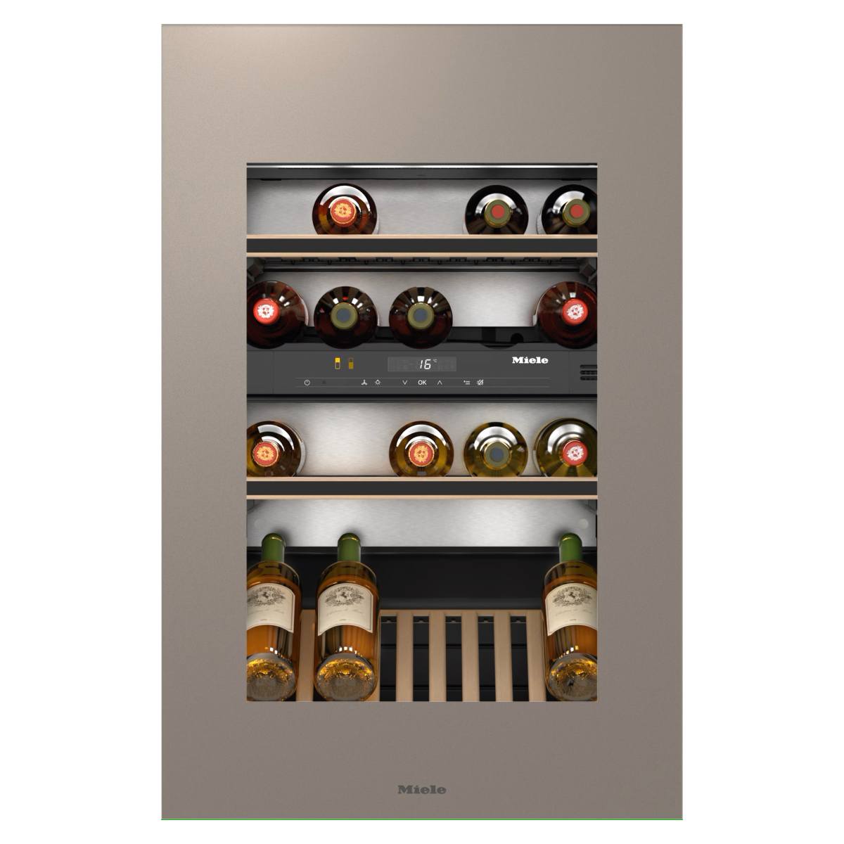 MIELE KWT 6422 IG-1 Εντοιχιζόμενος Συντηρητής Κρασιών 33 Μπουκάλες, Μπεζ Περλέ  | Miele| Image 1