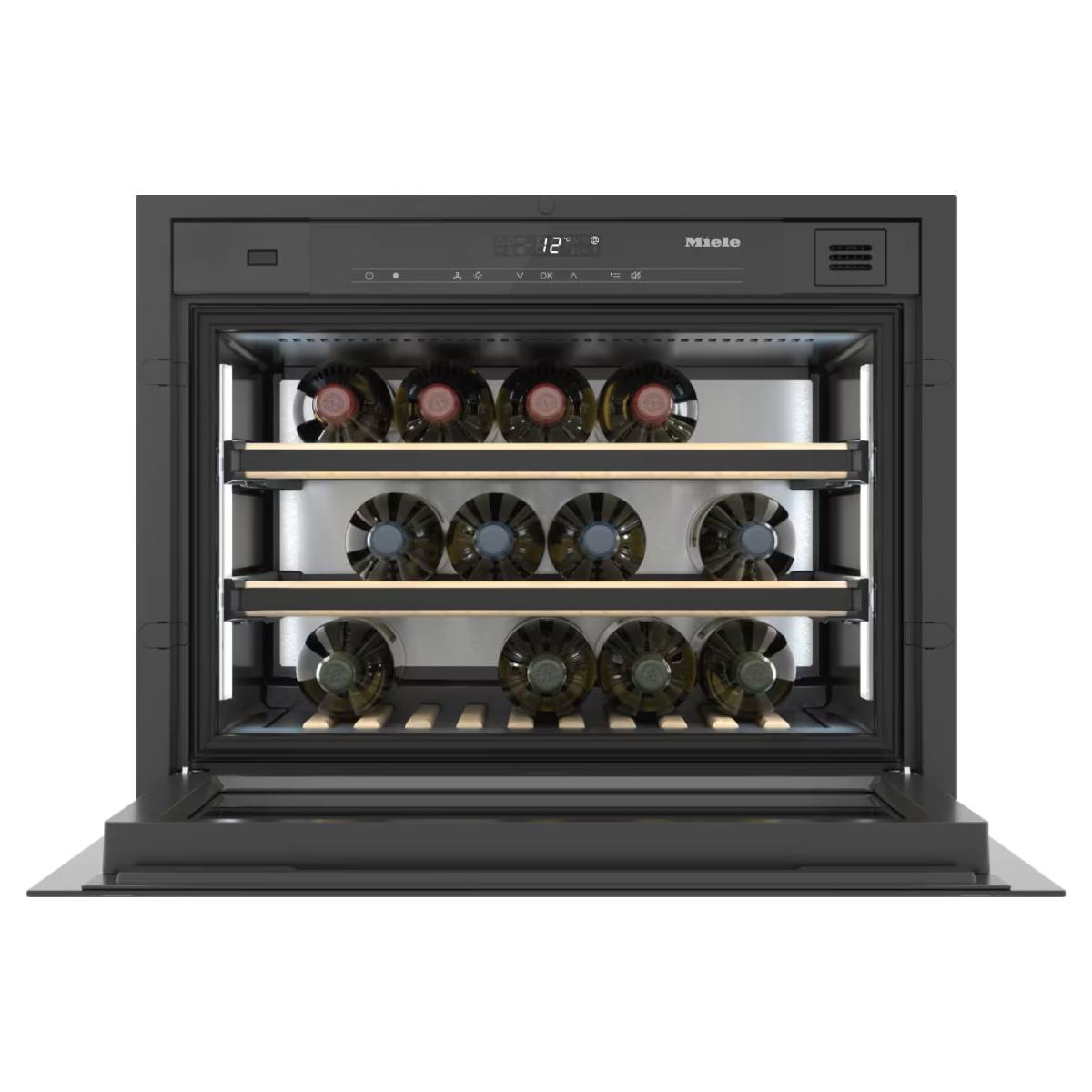 MIELE KWT 7112 IG Εντοιχιζόμενος Συντηρητής Κρασιών 18 Μπουκάλες, Μπεζ Περλέ  | Miele| Image 2