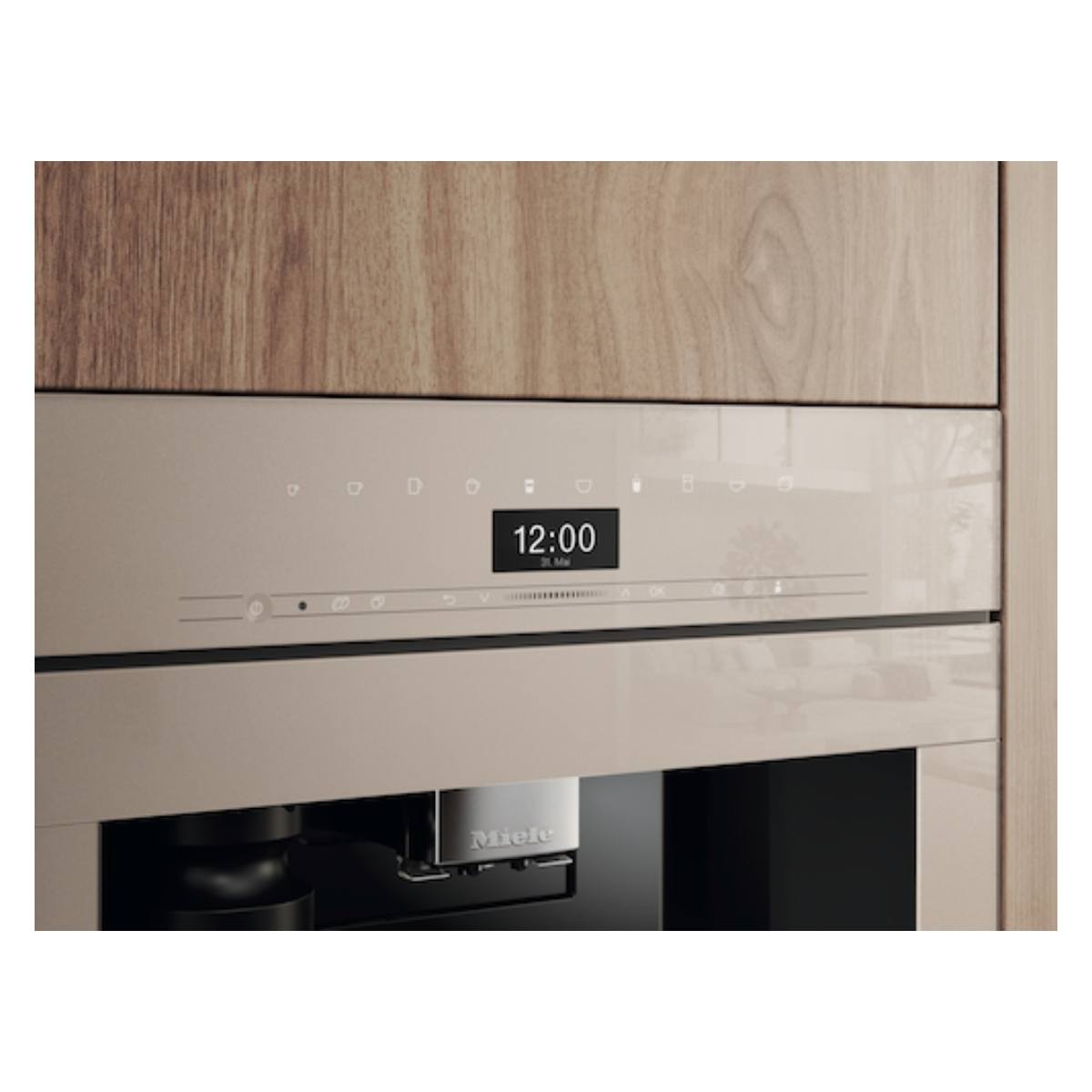 MIELE CVA 7440 Εντοιχιζόμενη Πλήρως Αυτόματη Καφετιέρα, Μπεζ Περλέ  | Miele| Image 2