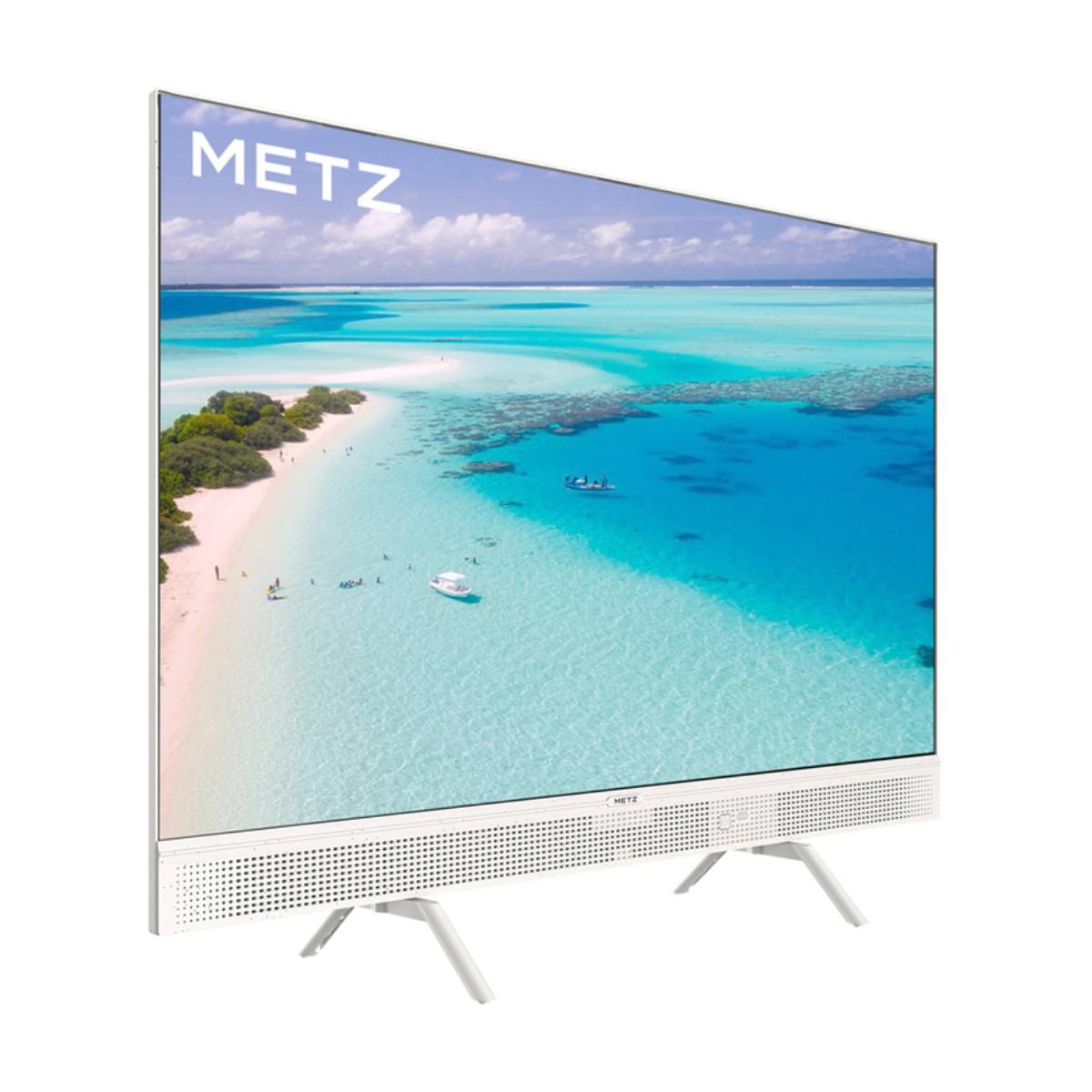 METZ 32MQE7100Z Google QLED HD TV 32", White  | Metz| Image 2