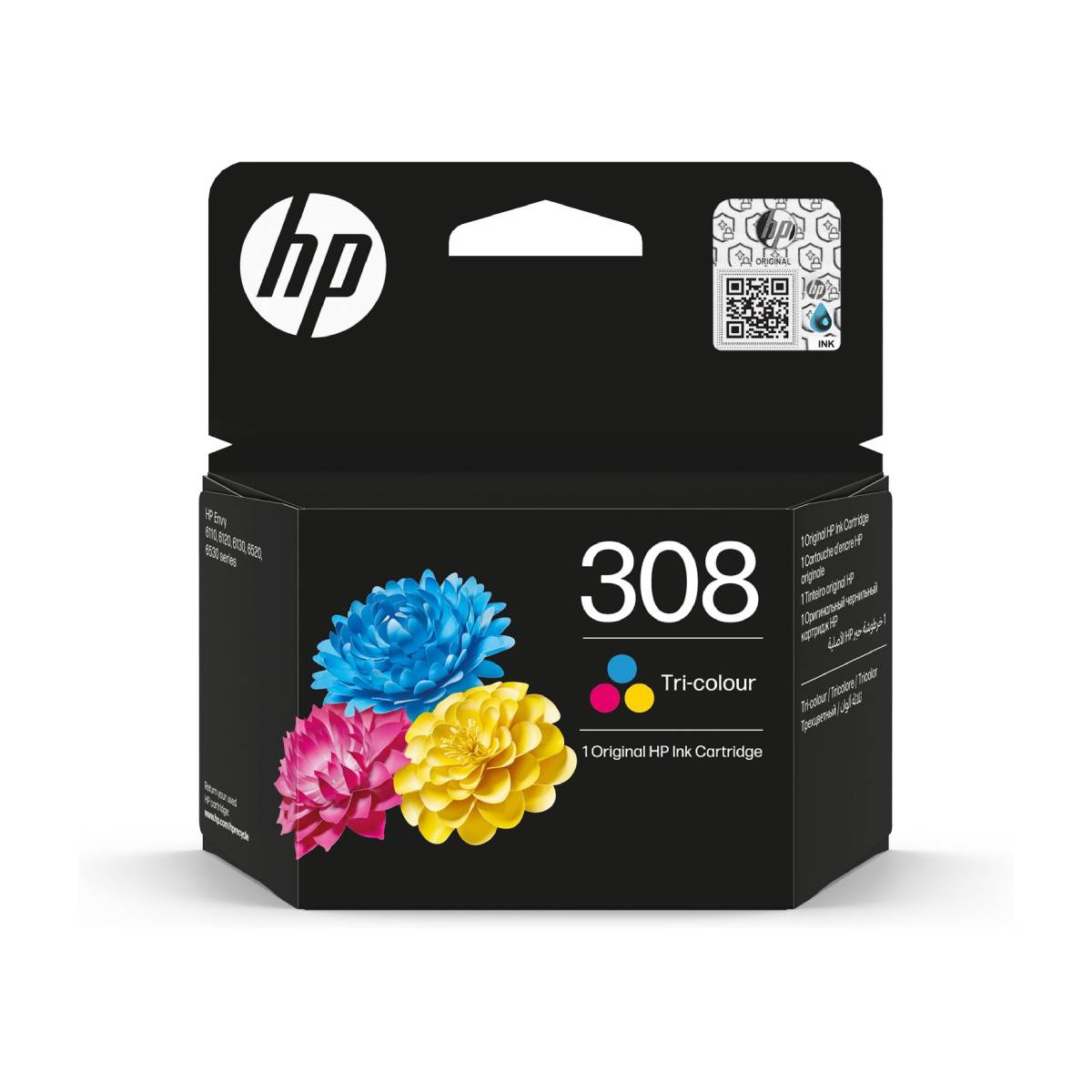 Image of suggested product: HP 308 Μελάνι, Έγχρωμο