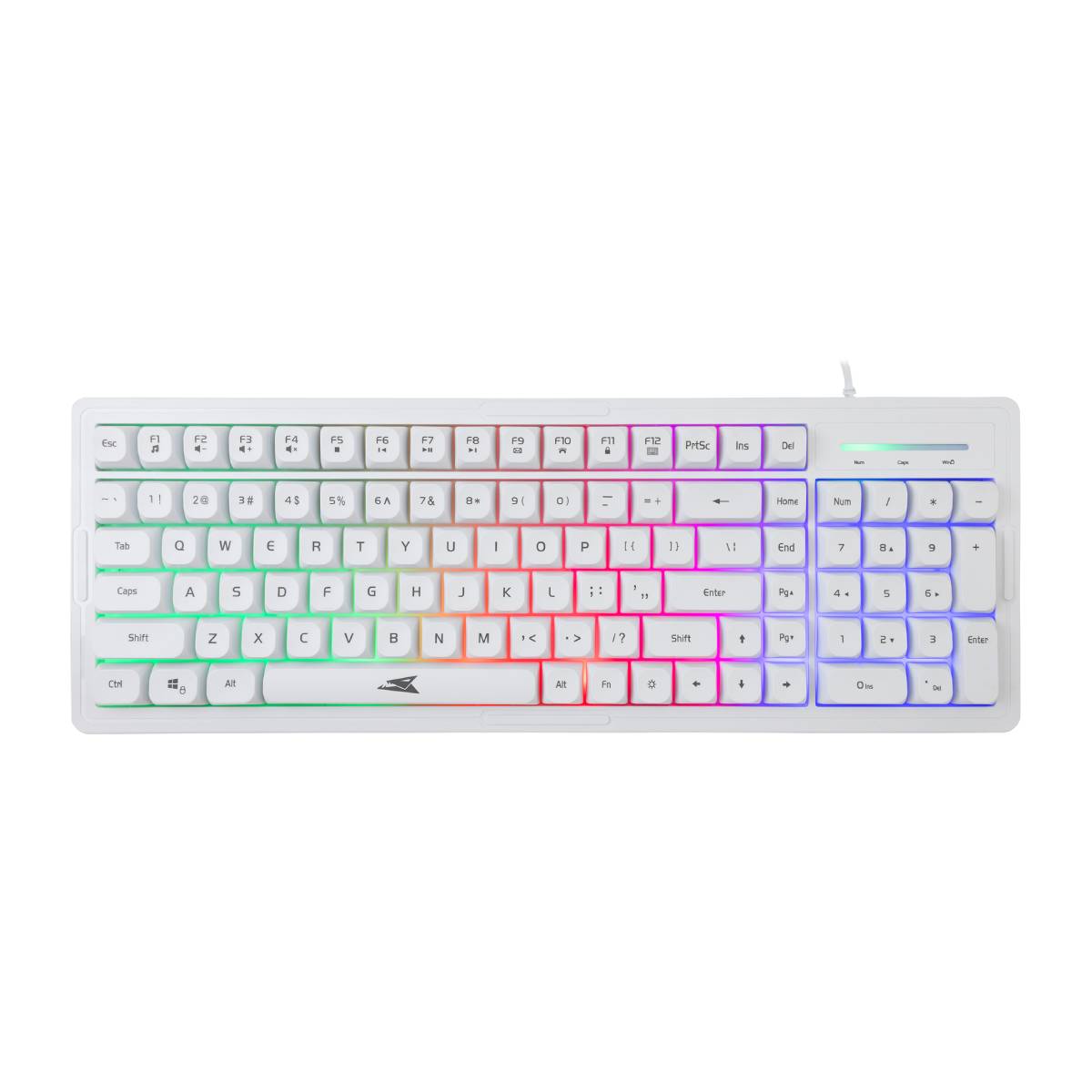 BARACUDA BGC-011 Orca Ενσύρματο Gaming Πληκτρολόγιο & Ποντίκι, Άσπρο | Baracuda| Image 2