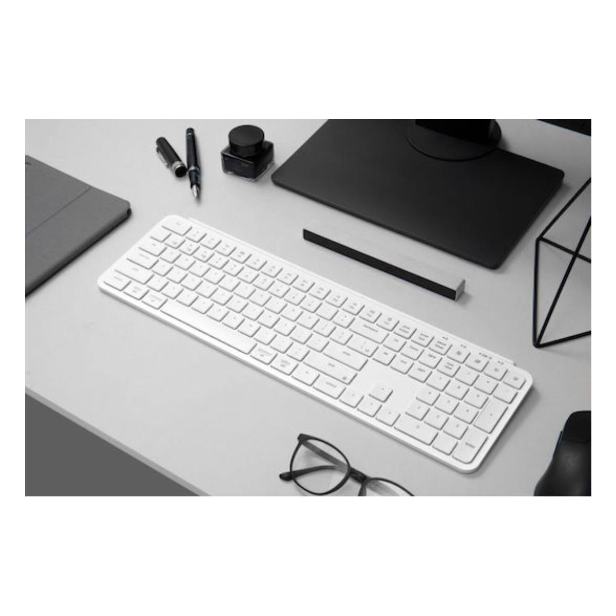 KEYCHRON B6P-K8 Pro Ενσύρματο/Ασύρματο Πληκτρολόγιο, Άσπρο  | Keychron| Image 2