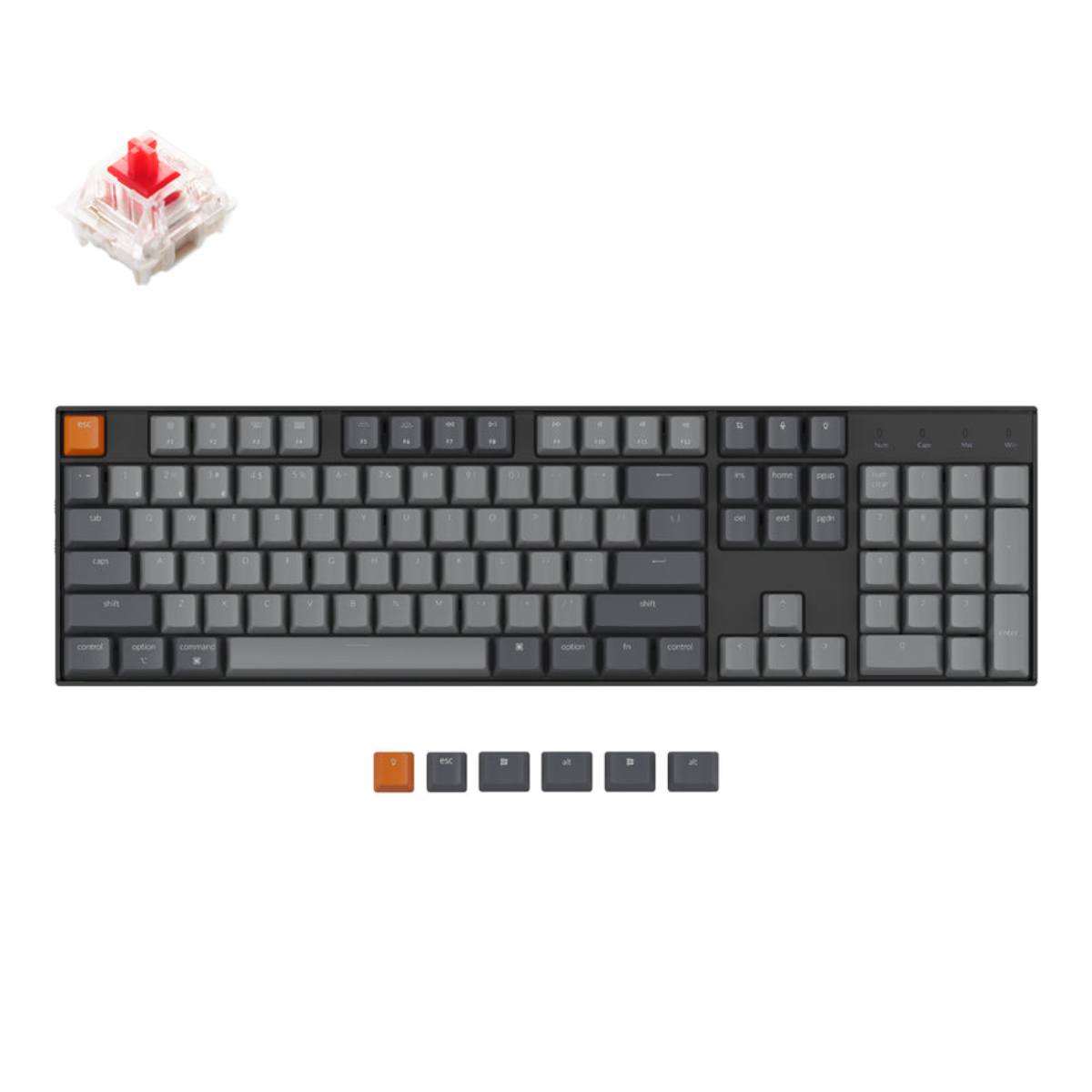 KEYCHRON K10X-B1 Ασύρματο Gaming Μηχανικό Πληκτρολόγιο  | Keychron| Image 1