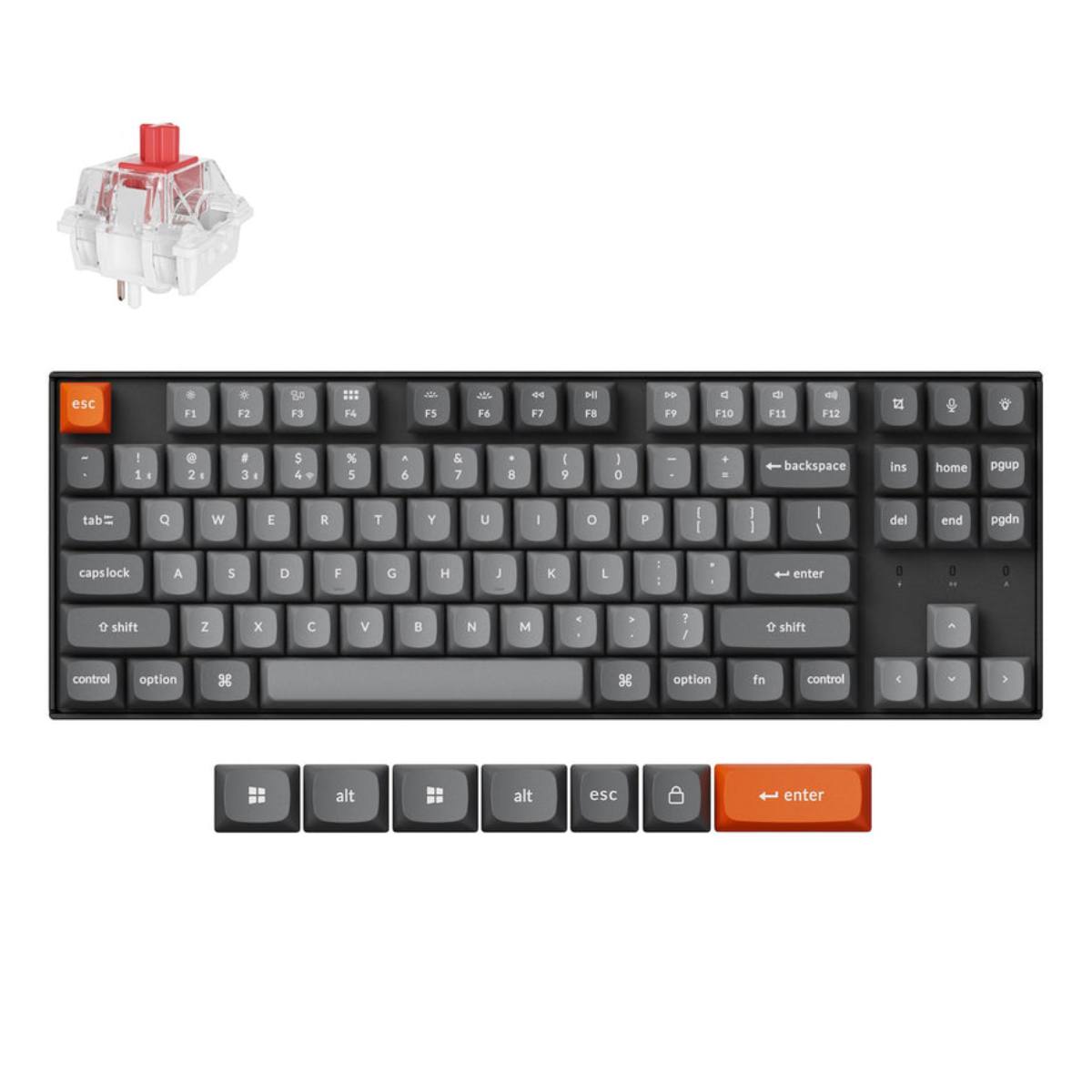 KEYCHRON K8M-B1 Max Ασύρματο/Ενσύρματο Gaming Μηχανικό Πληκτρολόγιο | Keychron| Image 1