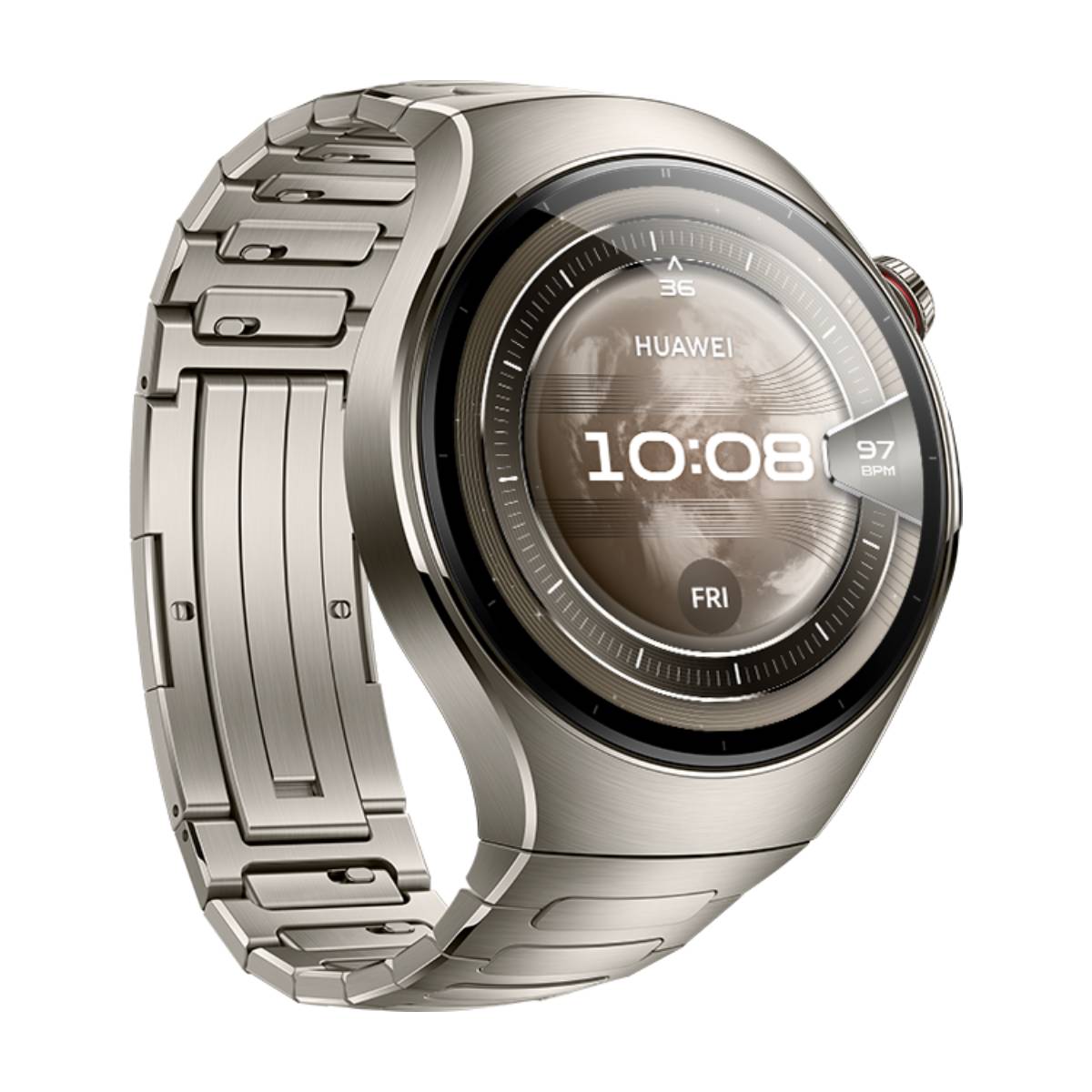 HUAWEI 55020EVW Watch 5 Smartwatch 46mm, Ασημί Τιτάνιο | Huawei| Image 2