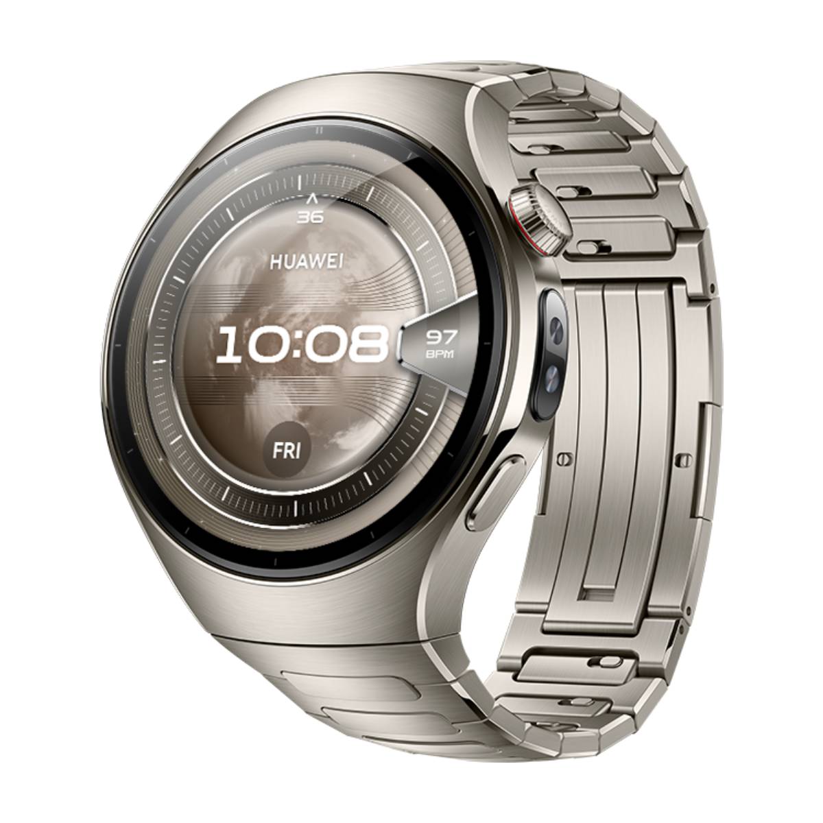 HUAWEI 55020EVW Watch 5 Smartwatch 46mm, Ασημί Τιτάνιο | Huawei| Image 3