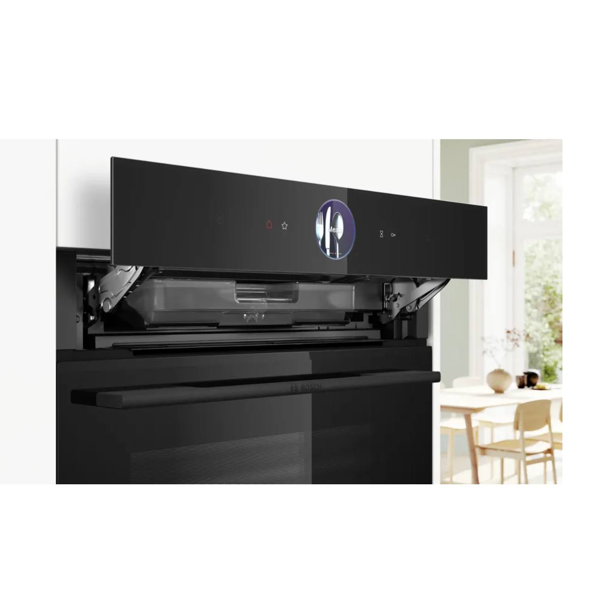 BOSCH HRG976NB1 Accent Line Εντοιχιζόμενος Φούρνος Ατμού 71 Λίτρα, Μαύρο | Bosch| Image 3