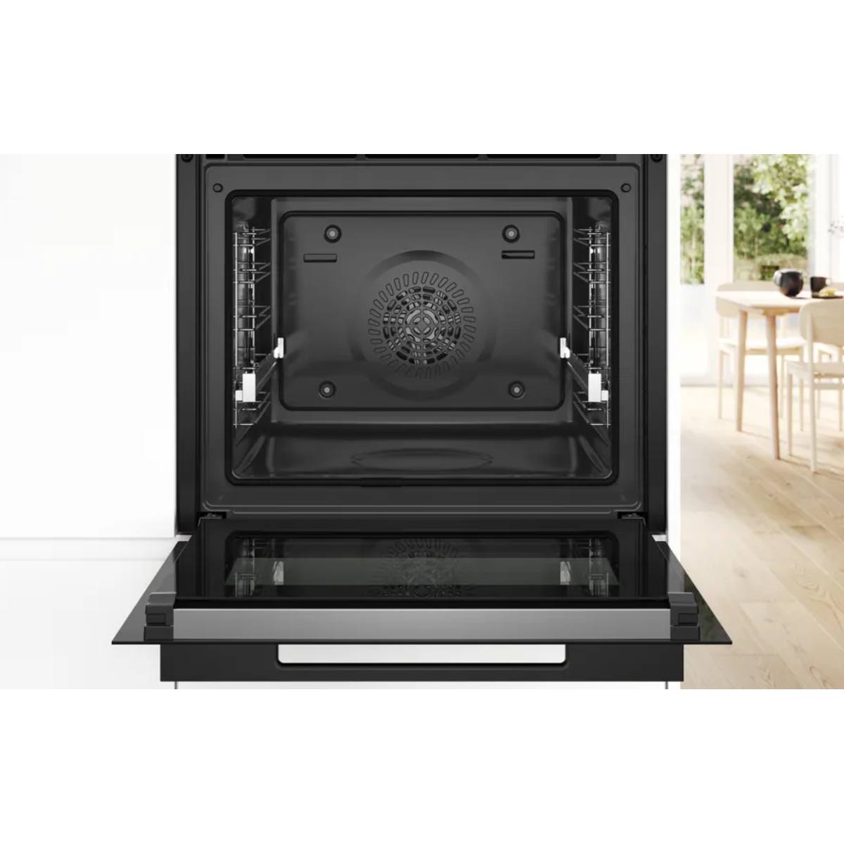 BOSCH HBG974LB1 Accent Line Εντοιχιζόμενος Πυρολυτικός Φούρνος 71 Λίτρα, Μαύρο | Bosch| Image 3