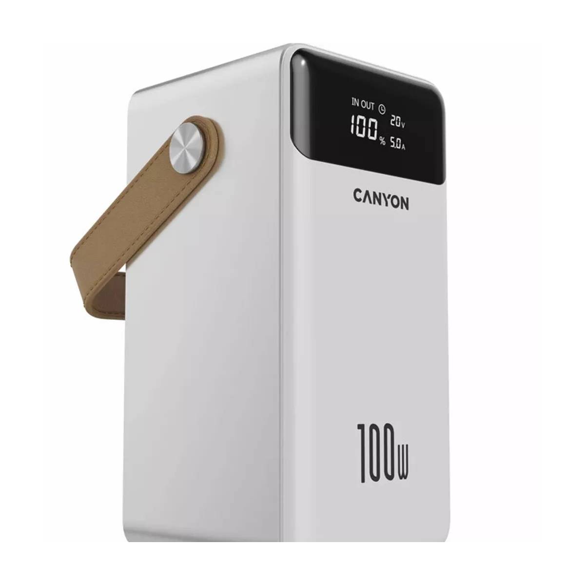 CANYON CNS-CPB610W Φορητή Μπαταρία OnPower 610 60000 mAh, Άσπρο | Canyon| Image 2