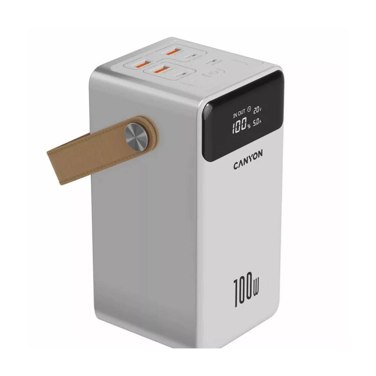 CANYON CNS-CPB610W Φορητή Μπαταρία OnPower 610 60000 mAh, Άσπρο | Canyon| Image 3
