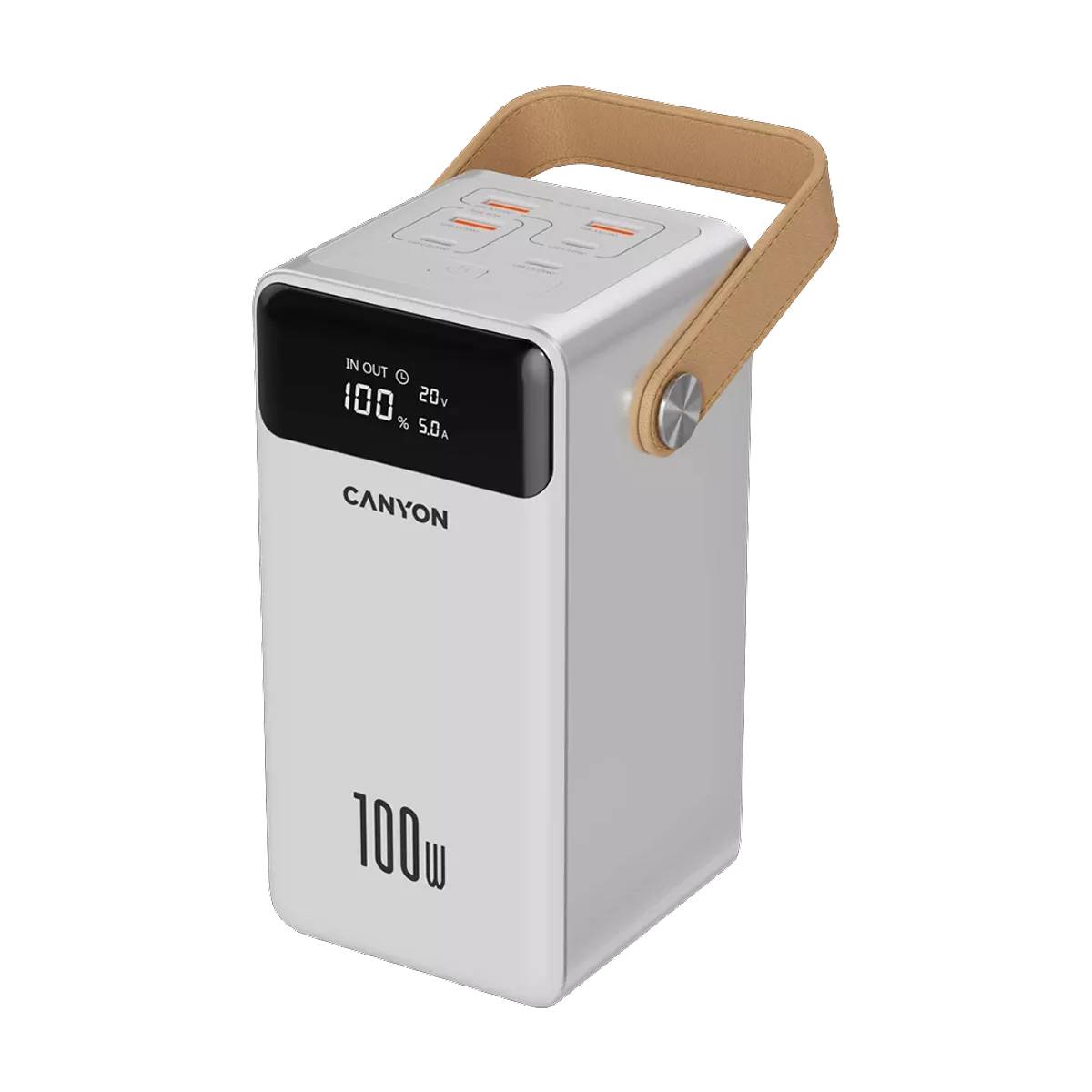 CANYON CNS-CPB610W Φορητή Μπαταρία OnPower 610 60000 mAh, Άσπρο | Canyon| Image 1