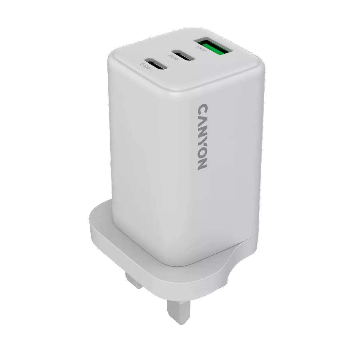 Image of suggested product: CANYON CNS-CUW65ACC-UK Φορτιστής με 3 Θύρες, 65 Watt