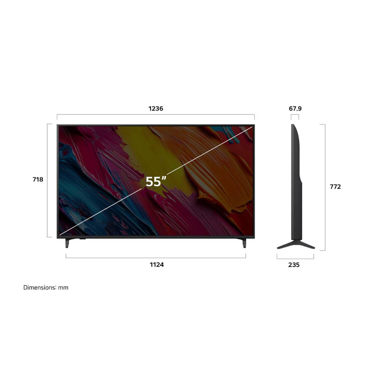 LG 55QNED70A6A QNED AI 4K Smart Τηλεόραση, 55" | Lg| Image 4
