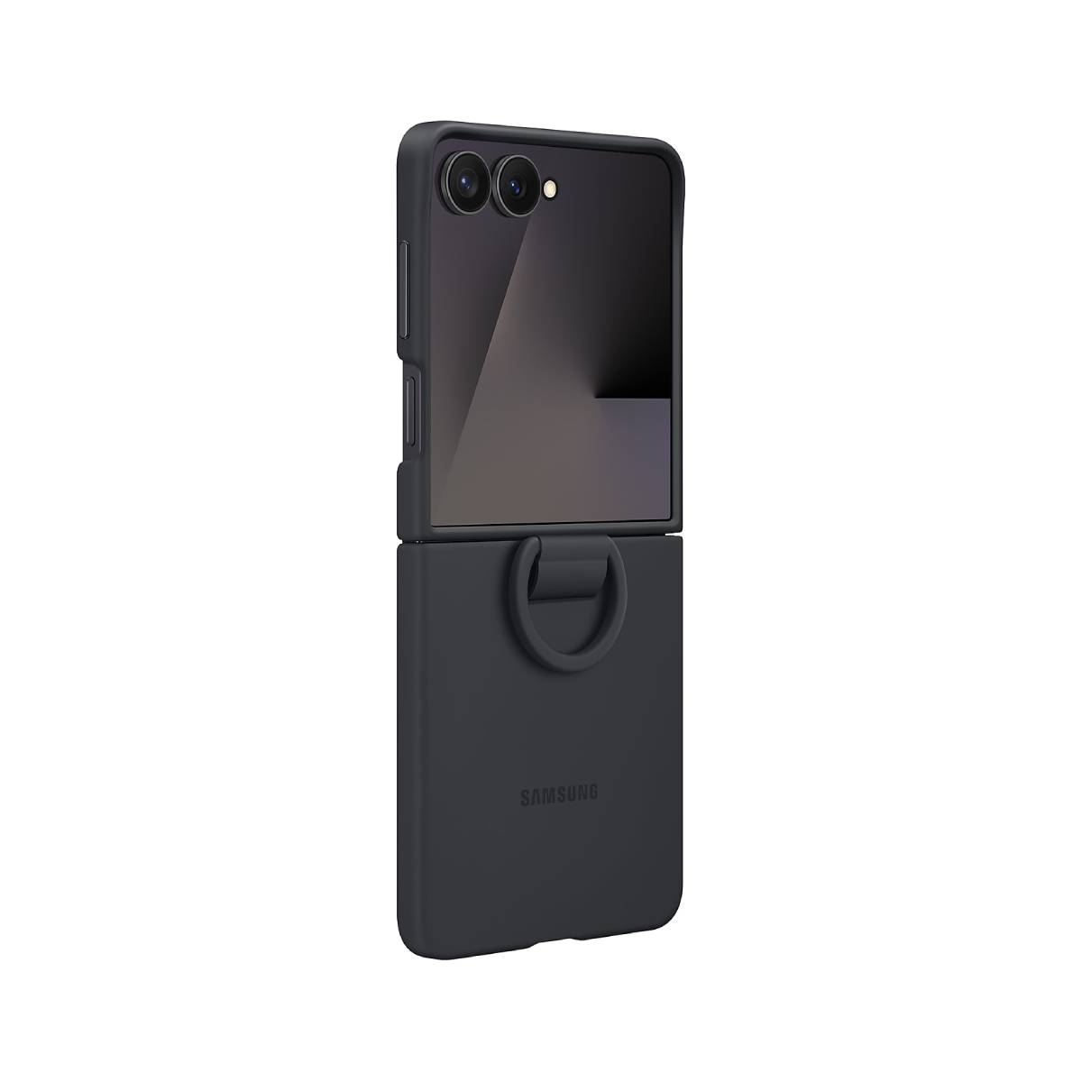 SAMSUNG EF-PF766TBEGWW Θήκη Σιλικόνης Με Δαχτυλίδι Για Samsung Galaxy Flip7, Μαύρο | Samsung| Image 4