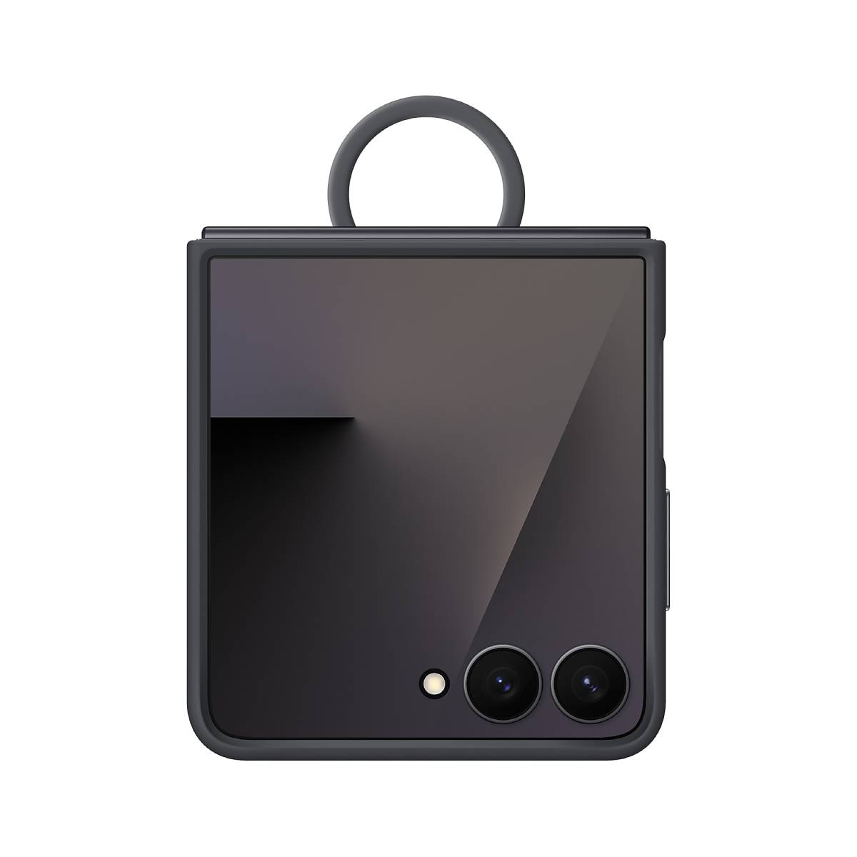 SAMSUNG EF-PF766TBEGWW Θήκη Σιλικόνης Με Δαχτυλίδι Για Samsung Galaxy Flip7, Μαύρο | Samsung| Image 1