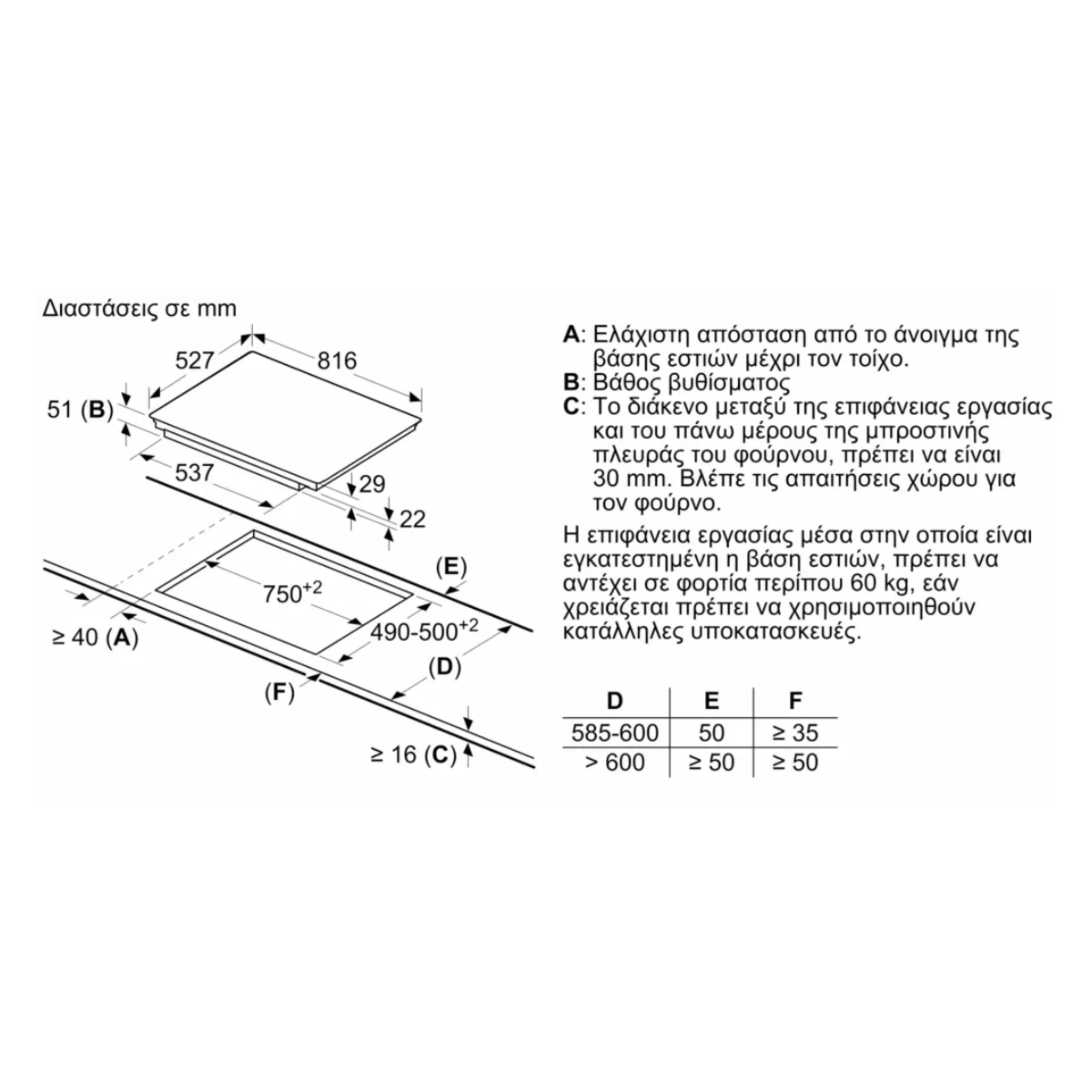 BOSCH PXV895DV5E Επαγωγική Εστία, 80 cm  | Bosch| Image 3